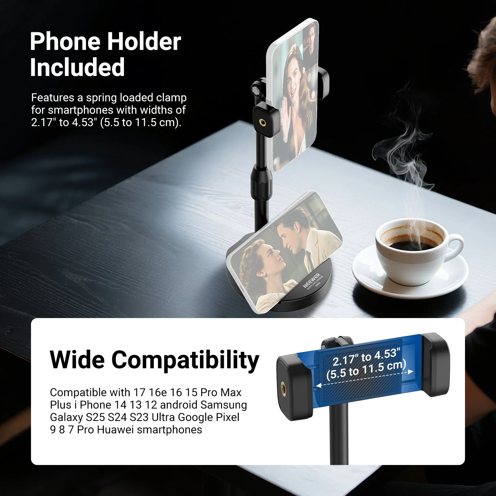 NEEWER ENTRY LEVEL VERSION DS030 Phone Stand - Image 5