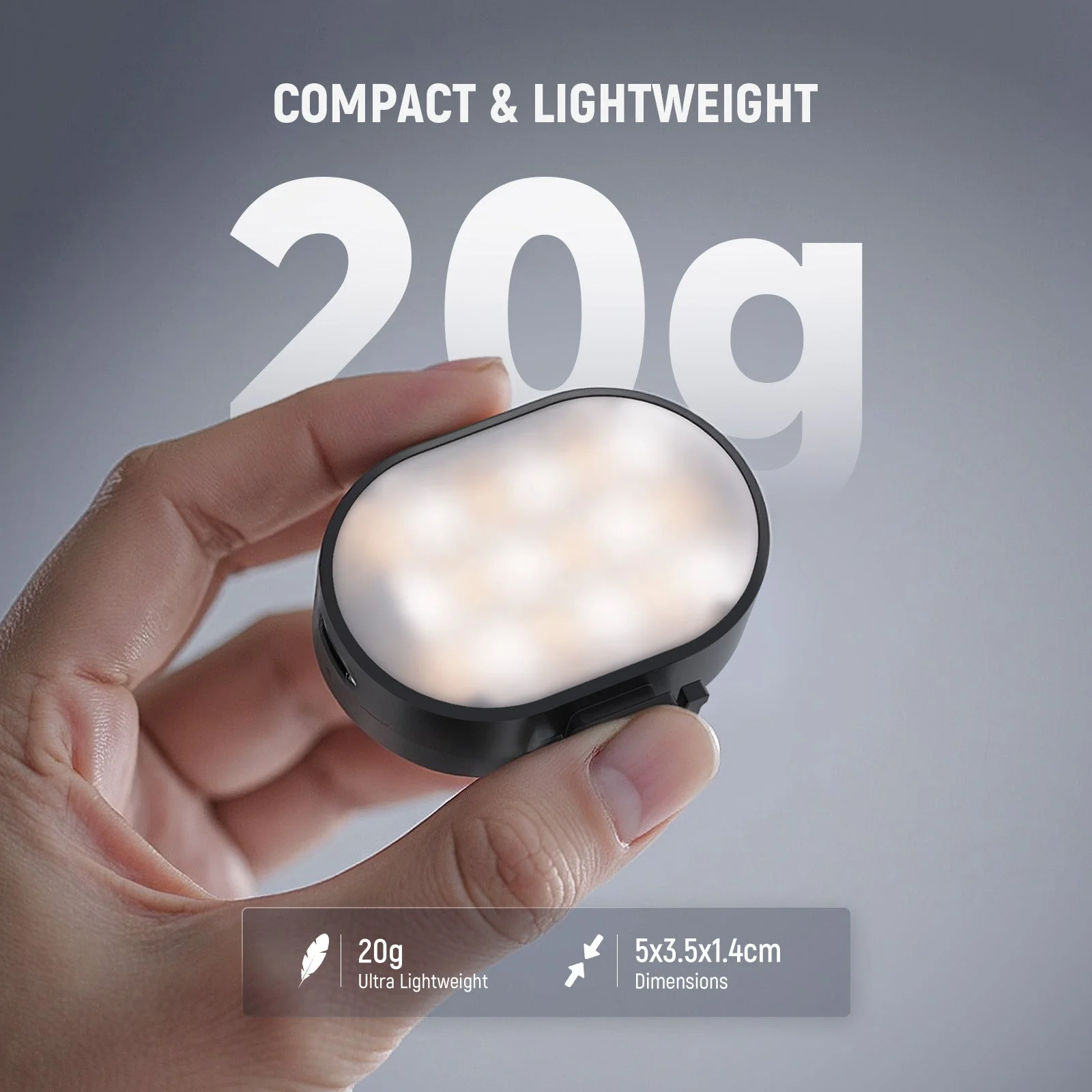 NEEWER ENTRY LEVEL VERSION N14 Magnetic Camera Auxiliary Light - Image 3