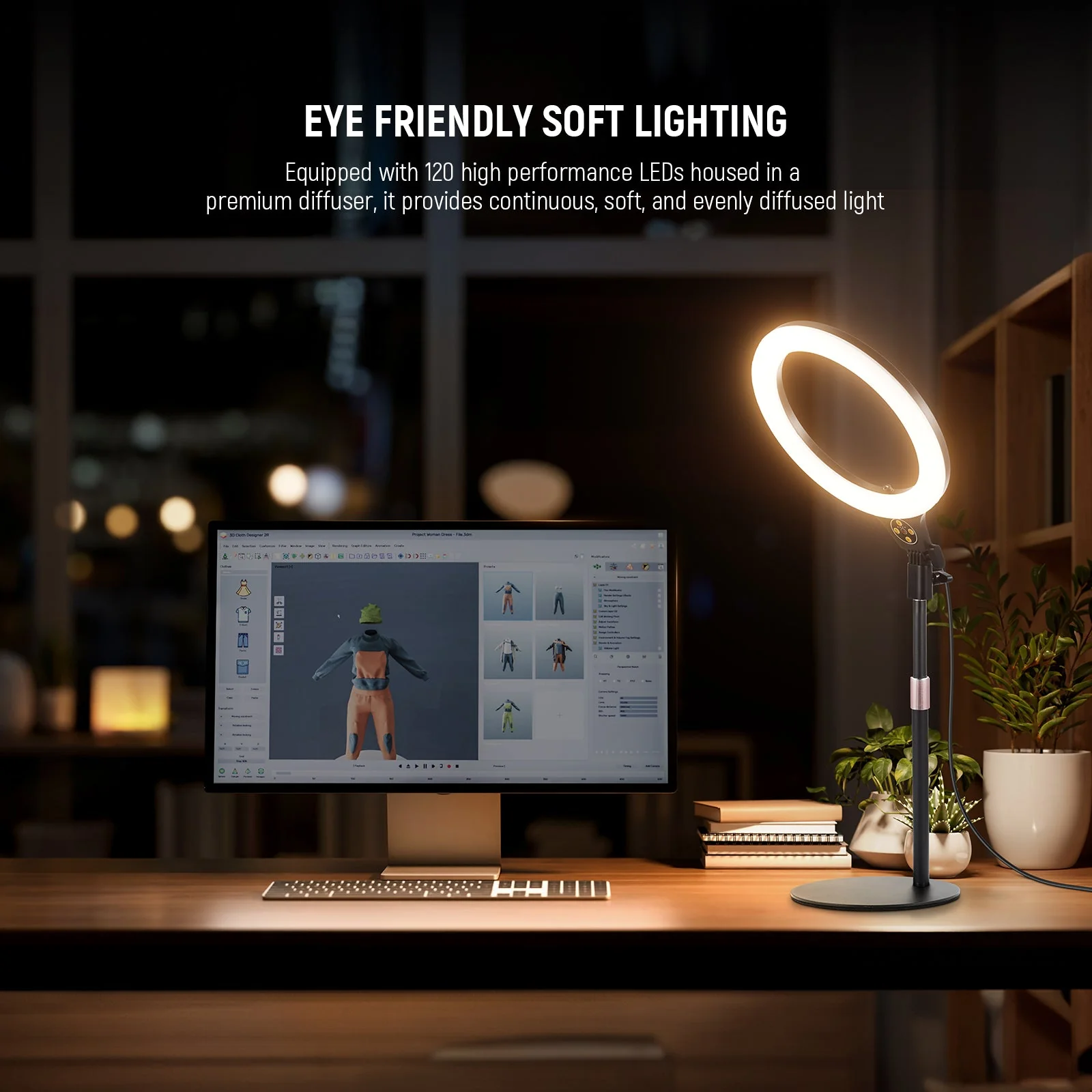 NEEWER ENTRY LEVEL VERSION N25/N22 Desk Ring Light Kit - Image 14