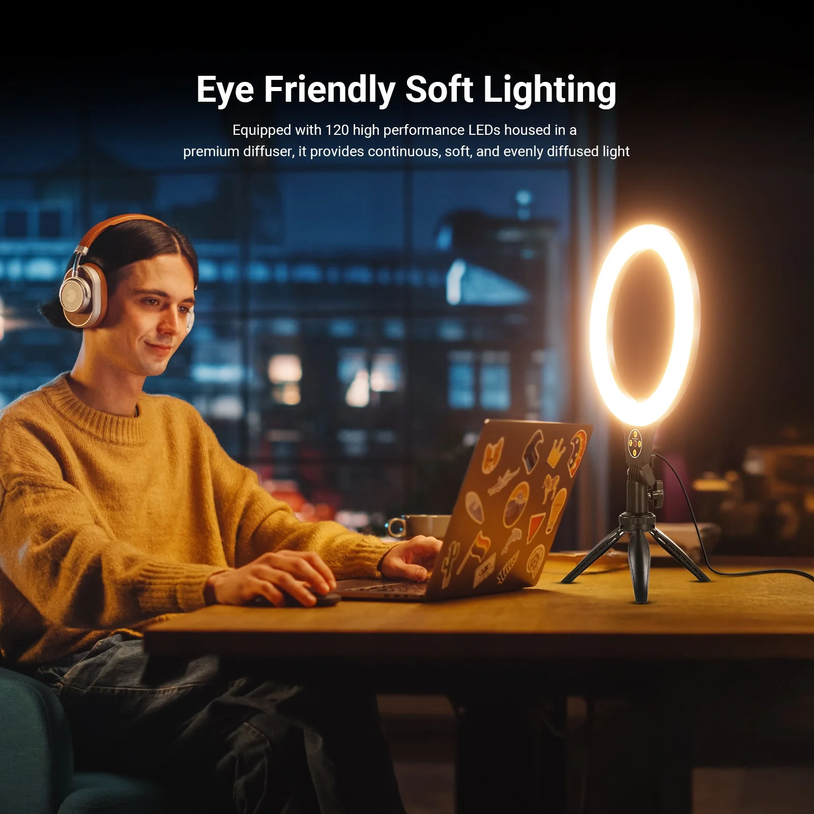 NEEWER ENTRY LEVEL VERSION N25/N22 Desk Ring Light Kit - Image 4