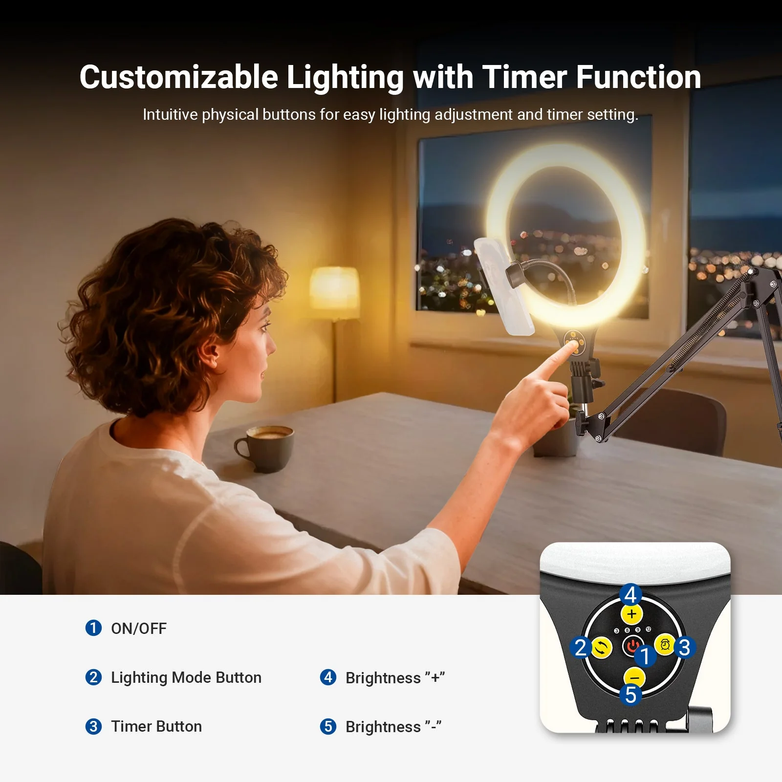 NEEWER ENTRY LEVEL VERSION N31 Desk Ring Light - Image 6