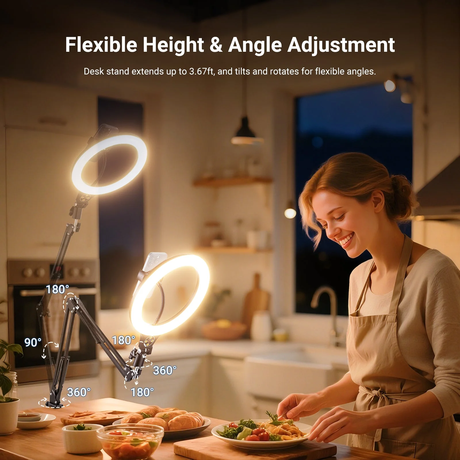 NEEWER ENTRY LEVEL VERSION N31 Desk Ring Light - Image 7