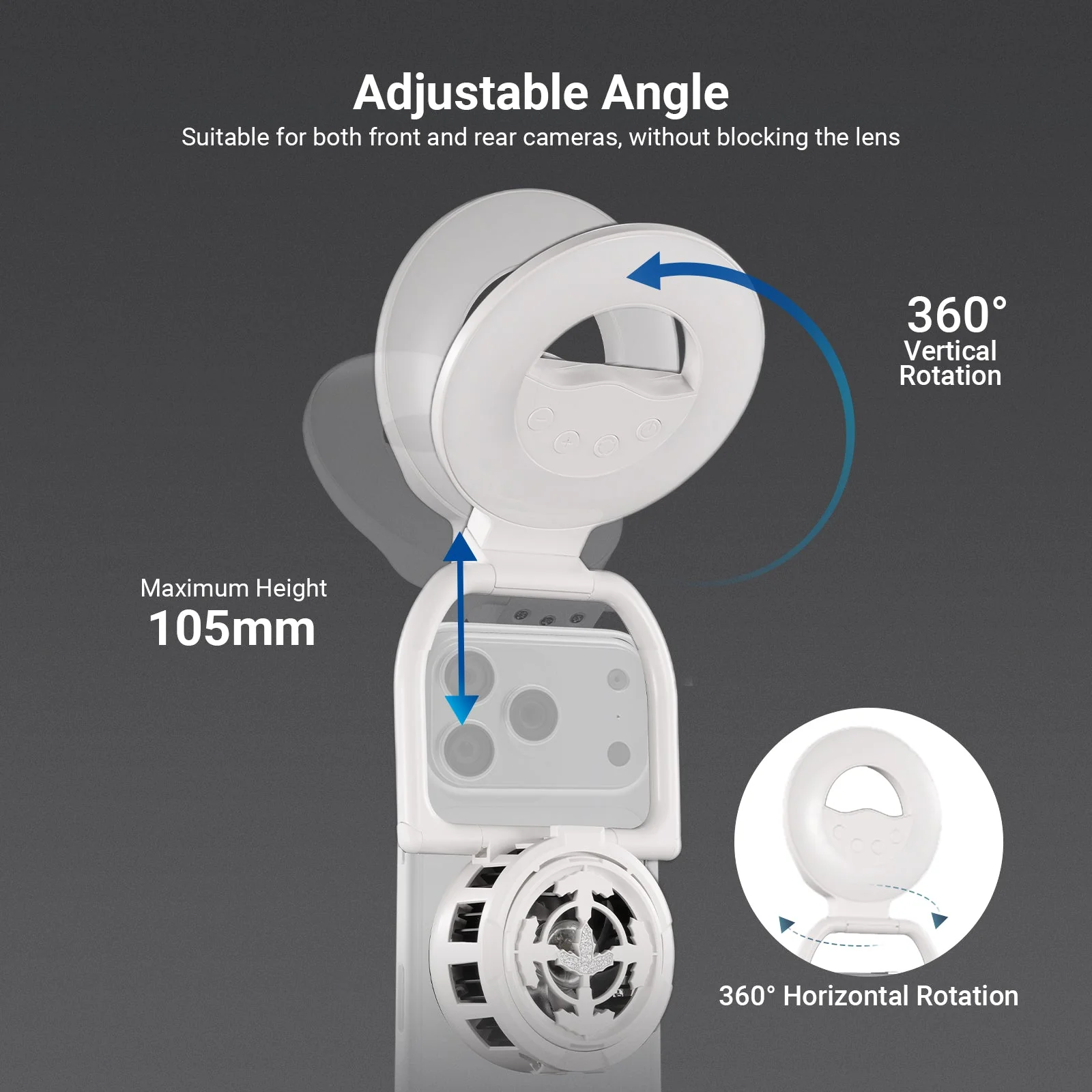 NEEWER ENTRY LEVEL VERSION N35/N36 Magnetic Selfie Ring Light - Image 12