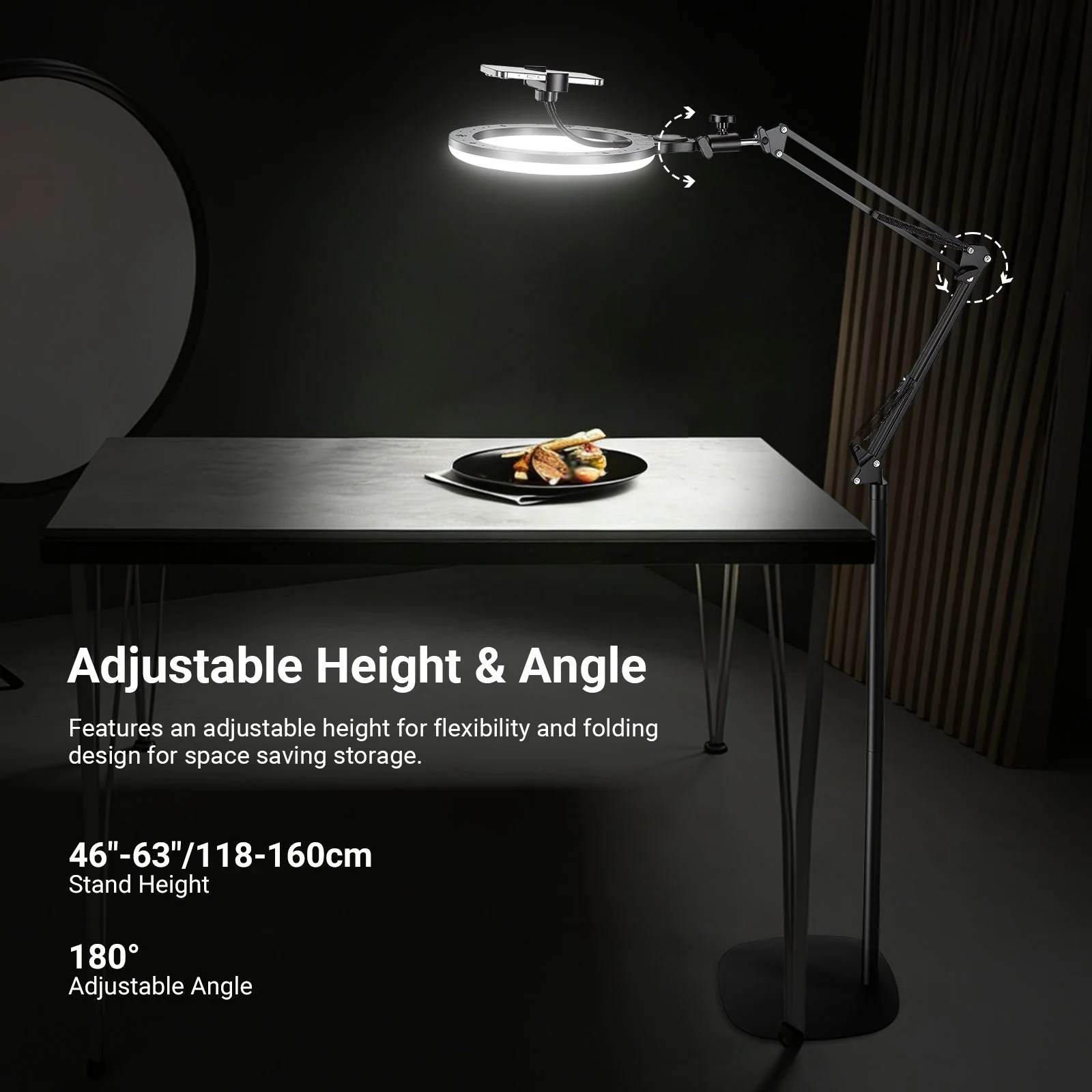 NEEWER ENTRY LEVEL VERSION N44 10.5" 10W Ring Light with Flexible Arm - Image 8