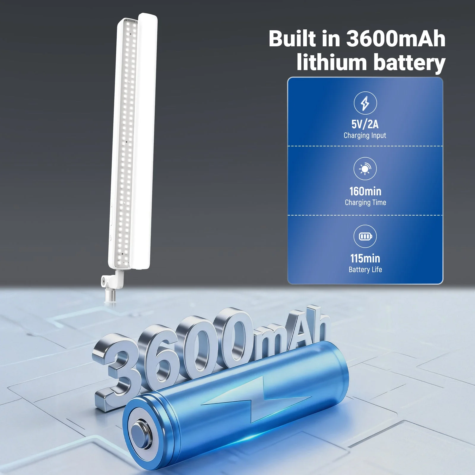 NEEWER ENTRY LEVEL VERSION N45 5W Desktop Overhead LED Light - Image 4