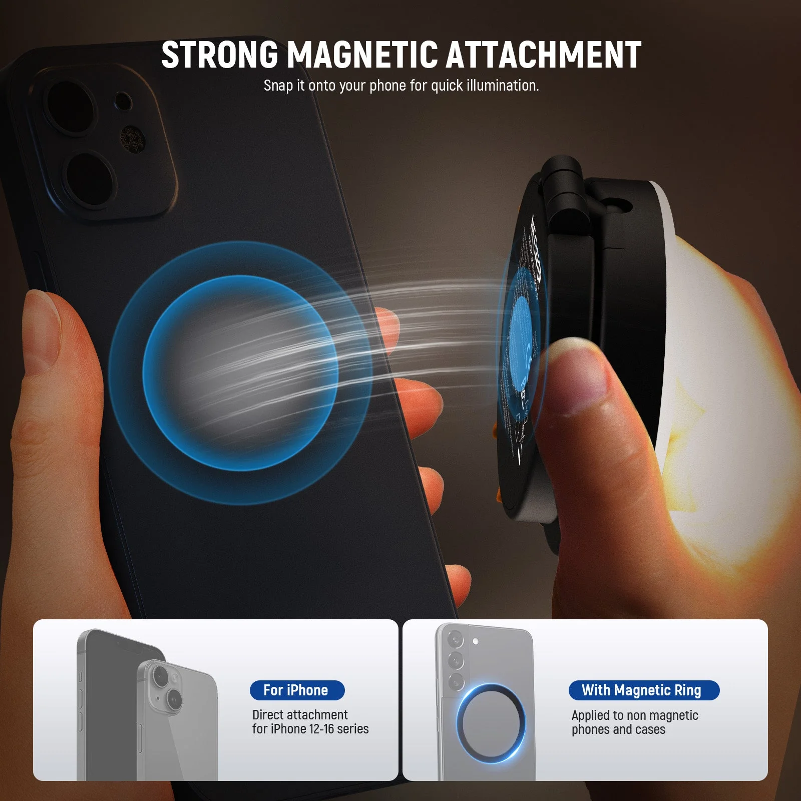 NEEWER ENTRY LEVEL VERSION NL40R Magnetic Selfie Fill Light - Image 3
