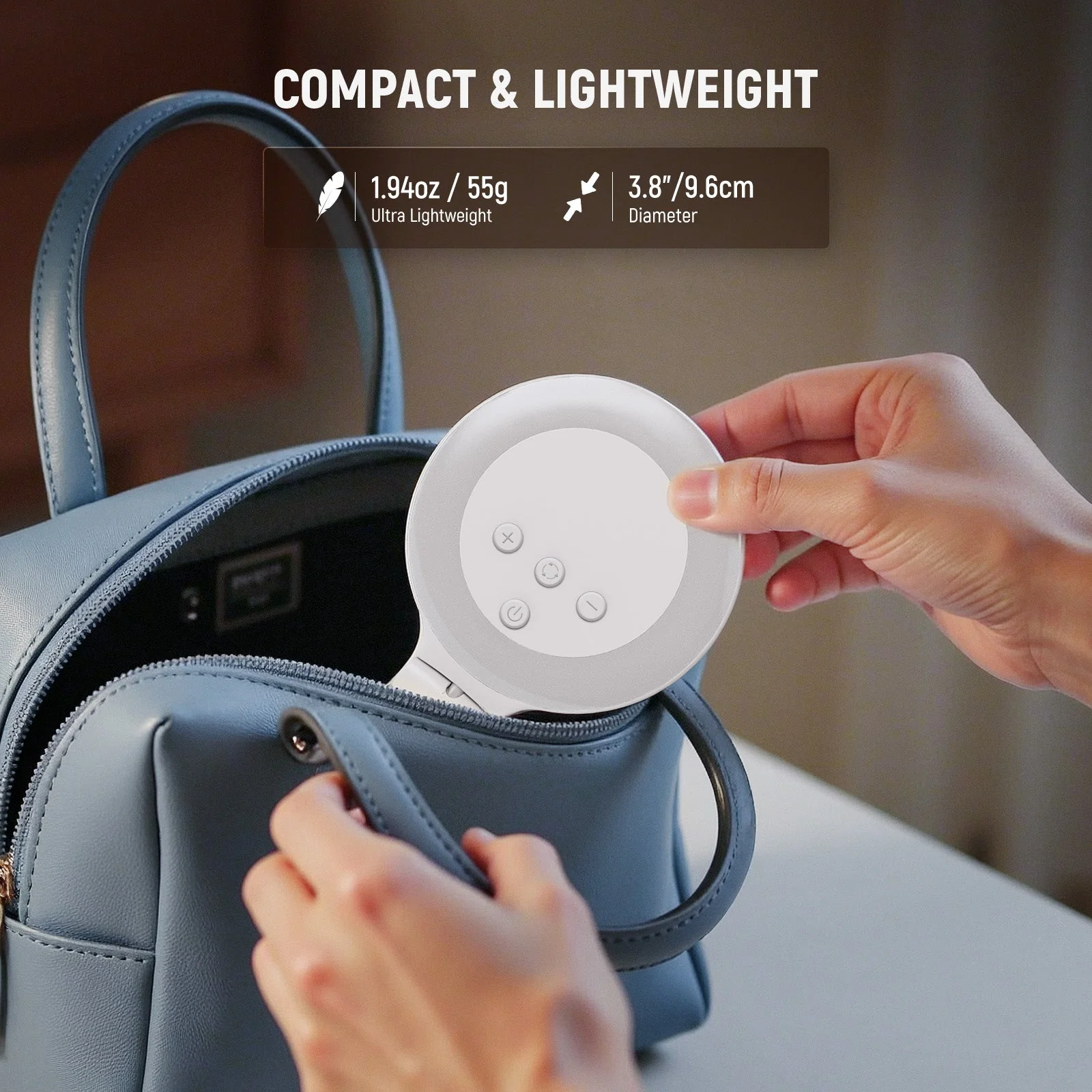 NEEWER ENTRY LEVEL VERSION NR5 3.8" Clip on Selfie Ring Light - Image 5