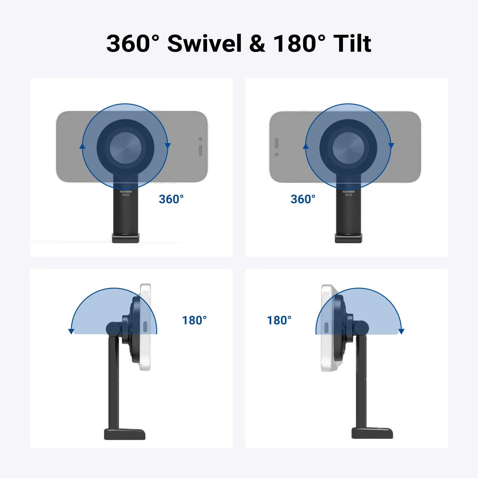 NEEWER ENTRY LEVEL VERSION PA153 Magnetic Phone Mount - Image 5