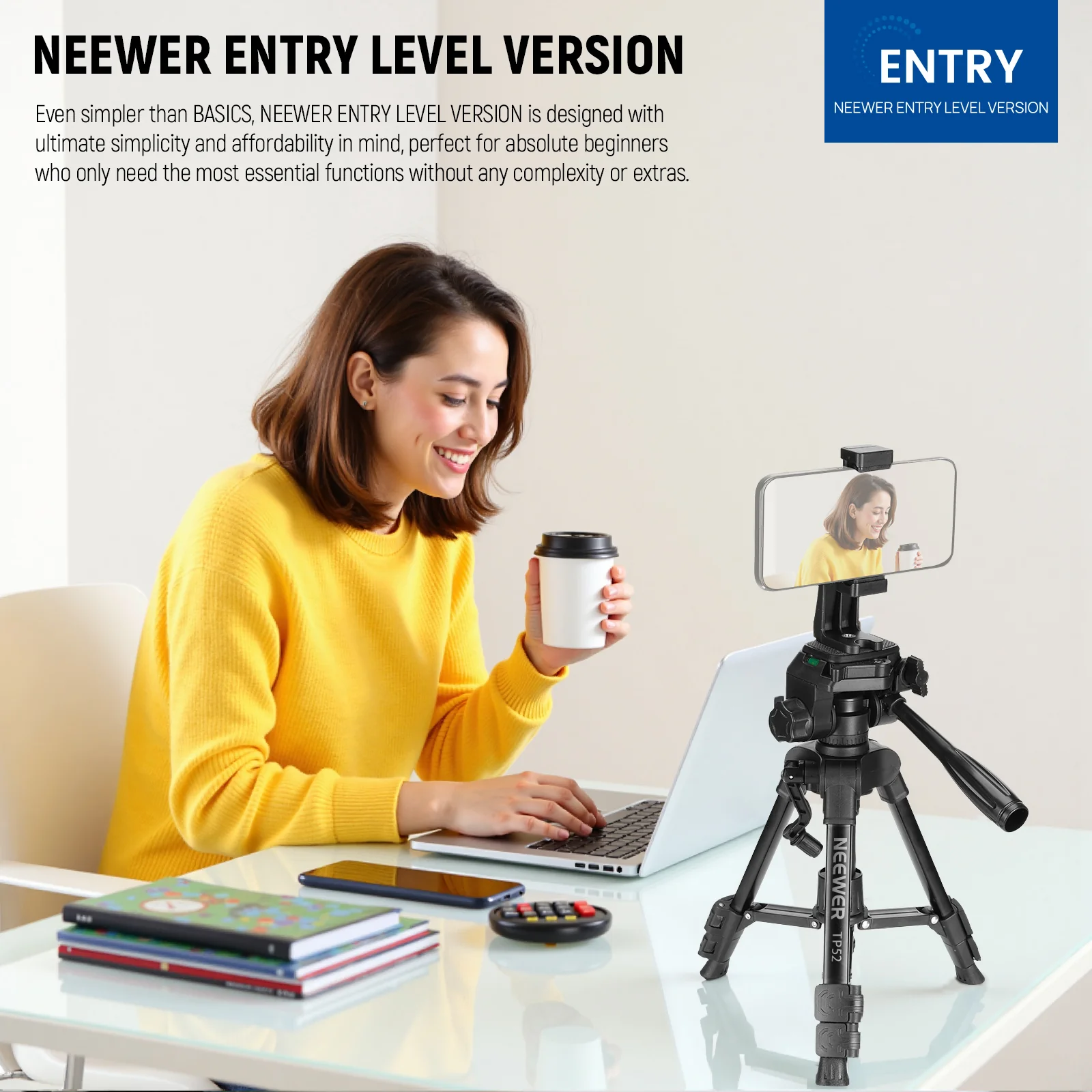 NEEWER ENTRY LEVEL VERSION TP52 Mini Desk Tripod - Image 2