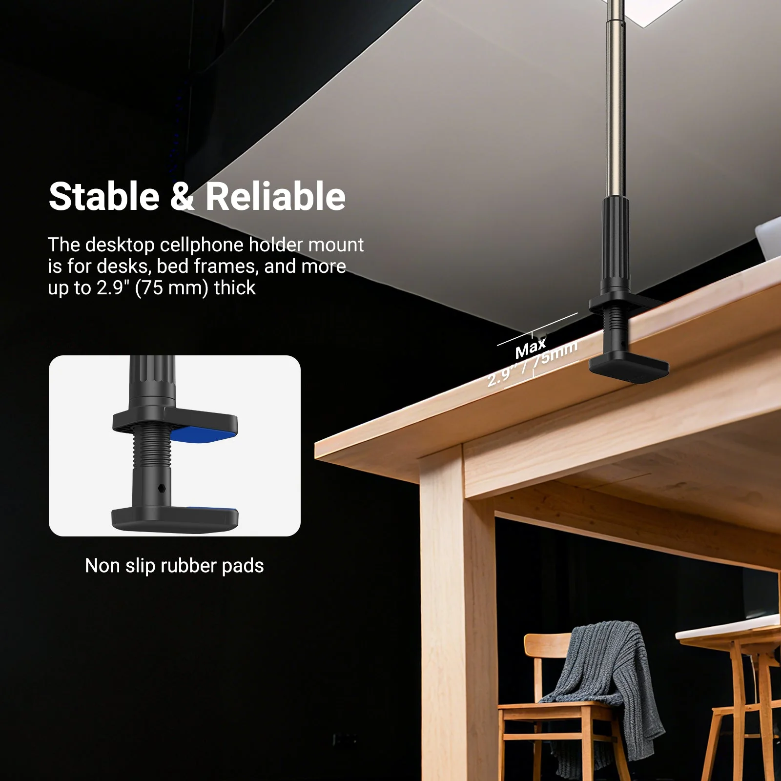 NEEWER ENTRY LEVEL VERSION X6 Phone Stand for Desk - Image 5