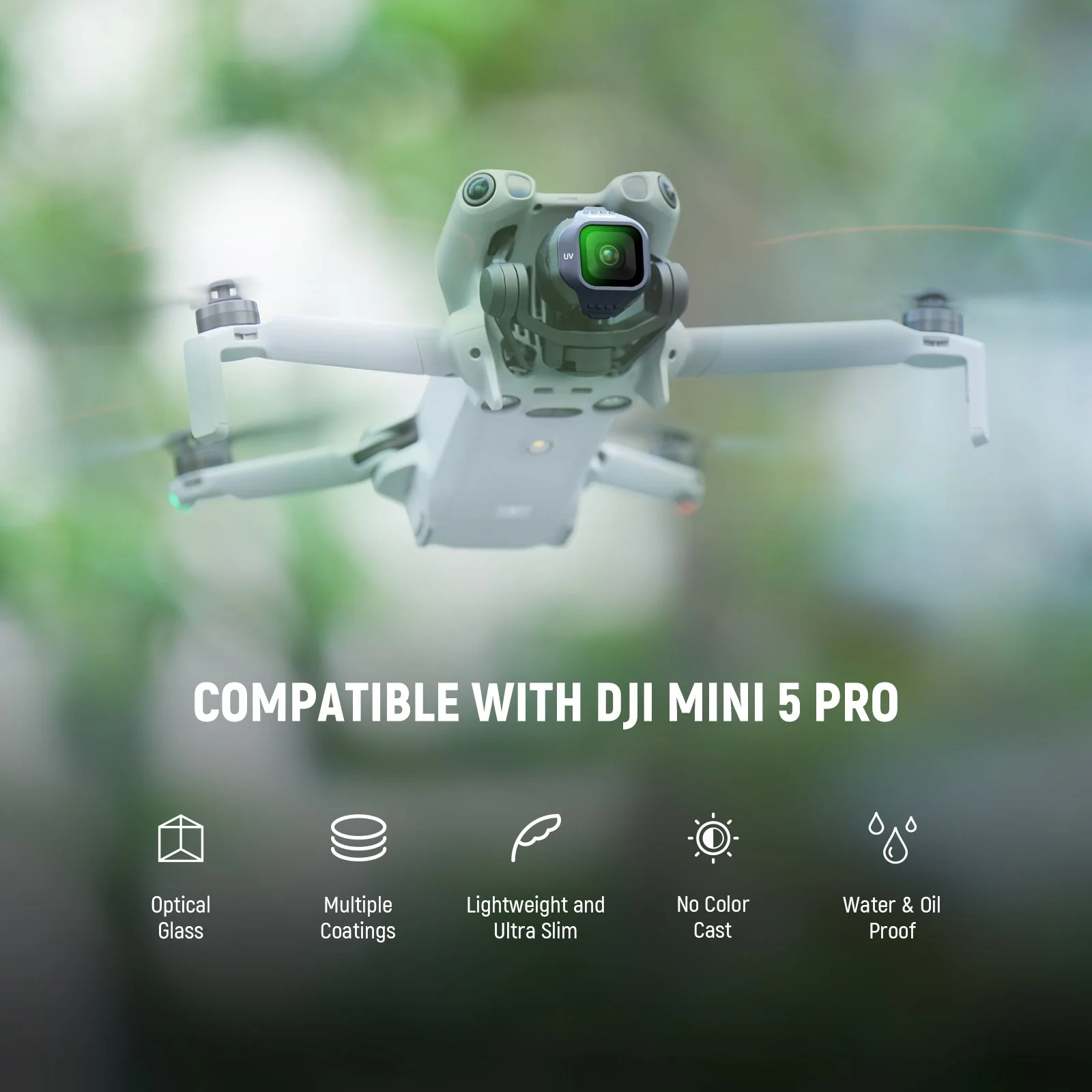 NEEWER CPL/UV Filter For DJI Mini 5 Pro Drone - Image 10