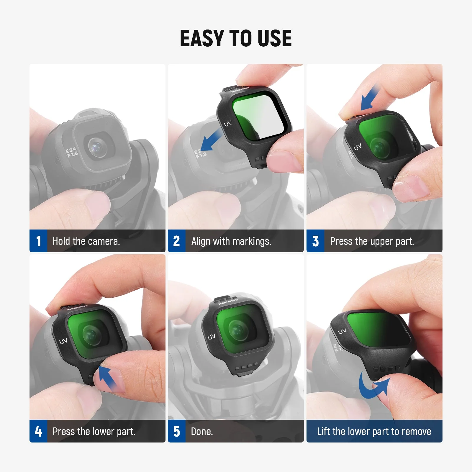 NEEWER CPL/UV Filter For DJI Mini 5 Pro Drone - Image 16
