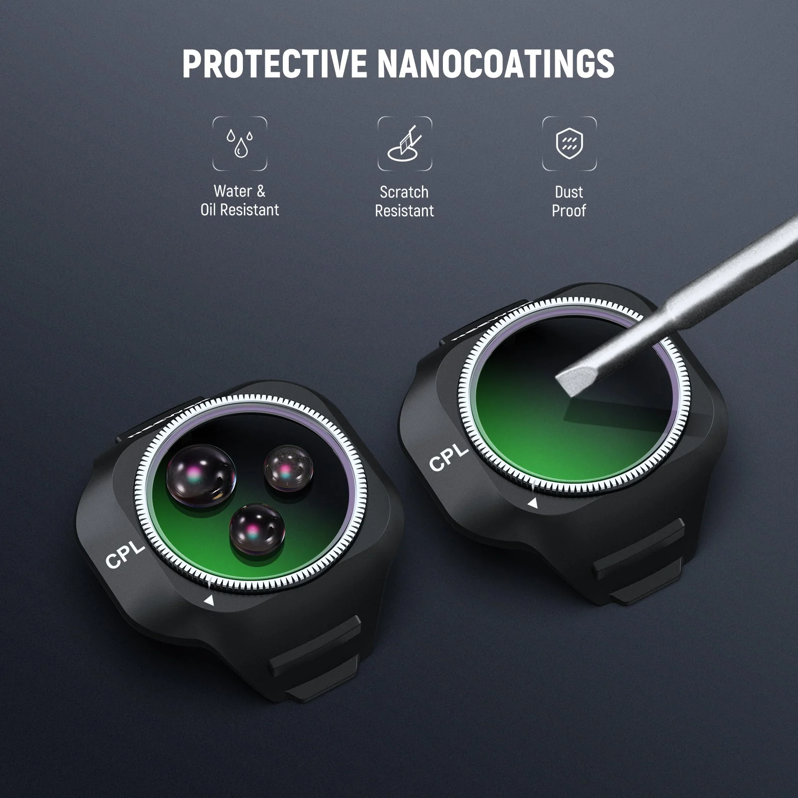 NEEWER CPL/UV Filter For DJI Mini 5 Pro Drone - Image 6