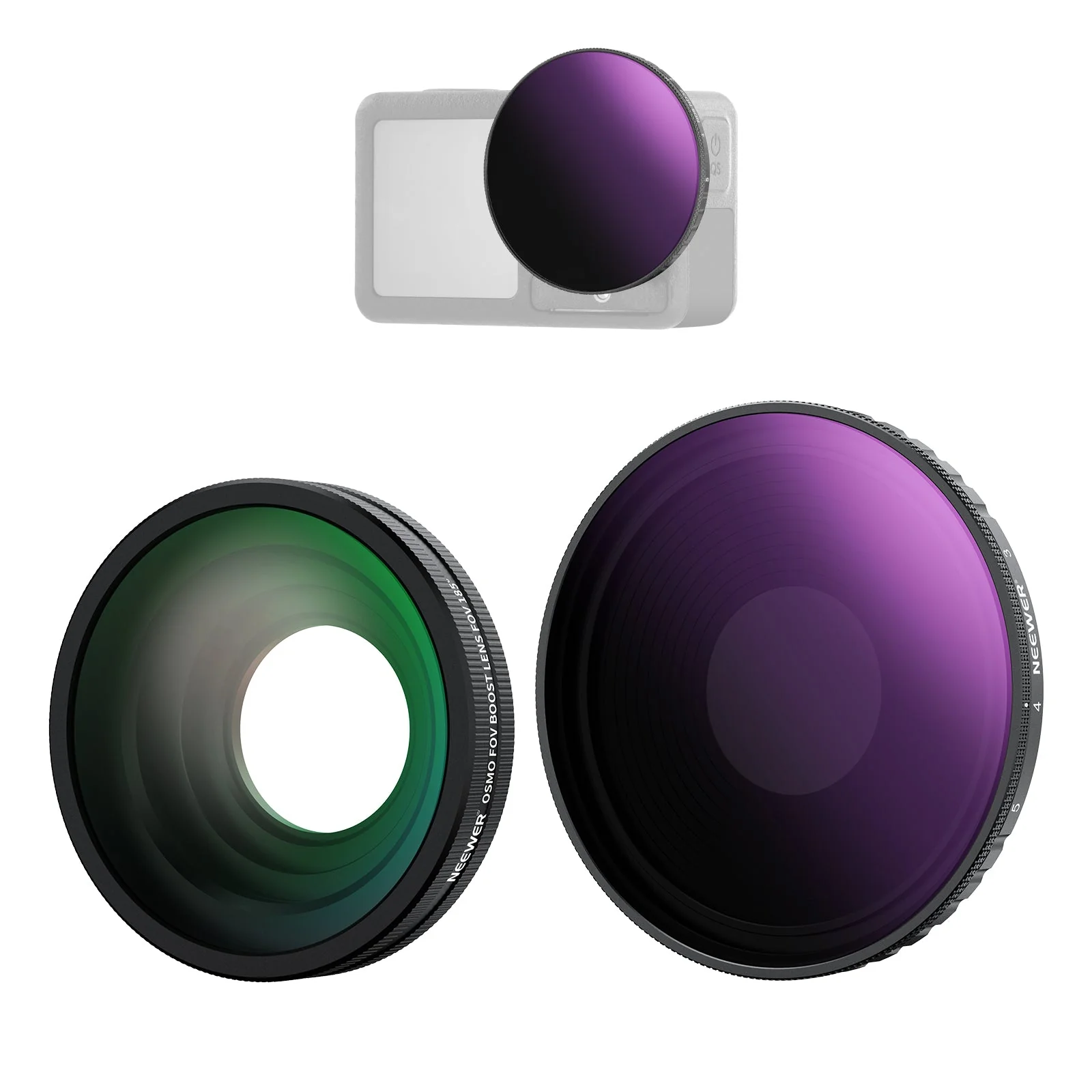 NEEWER Filter Lens Set For DJI Osmo Action 5 Pro/4 - Image 10