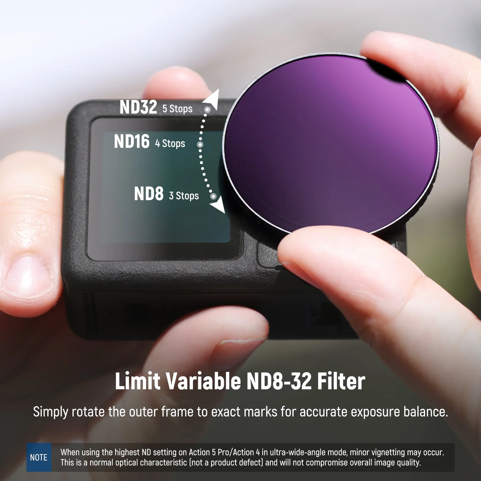 NEEWER Filter Lens Set For DJI Osmo Action 5 Pro/4 - Image 12