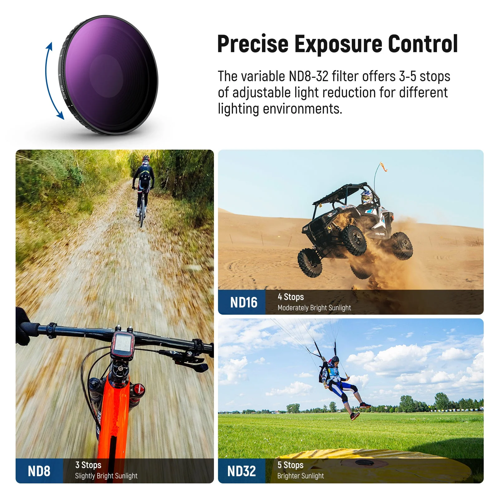 NEEWER Filter Lens Set For DJI Osmo Action 5 Pro/4 - Image 13