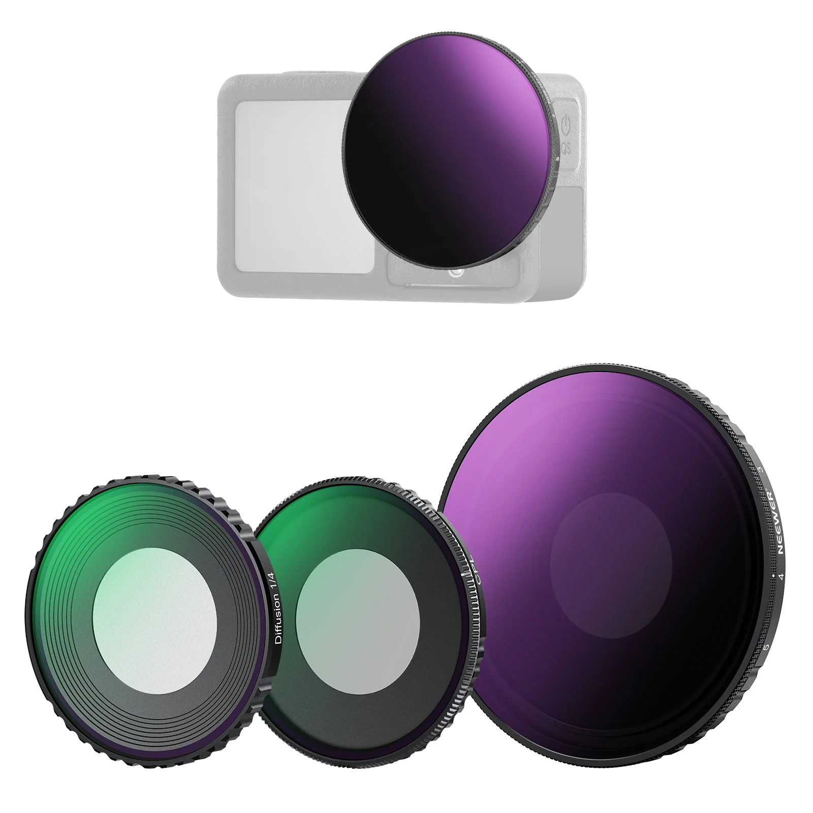NEEWER Filter Lens Set For DJI Osmo Action 5 Pro/4 - Image 19