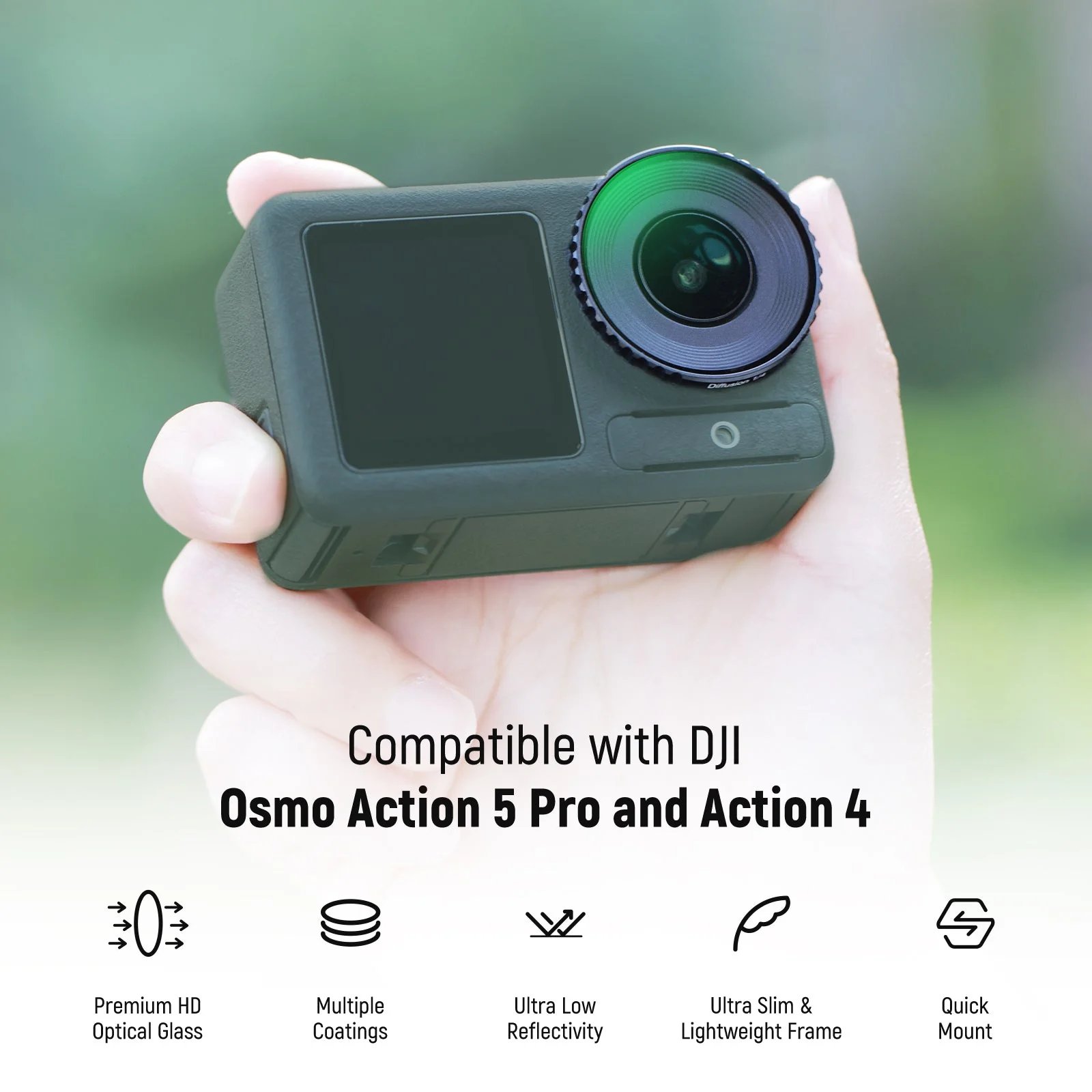 NEEWER Filter Lens Set For DJI Osmo Action 5 Pro/4 - Image 20