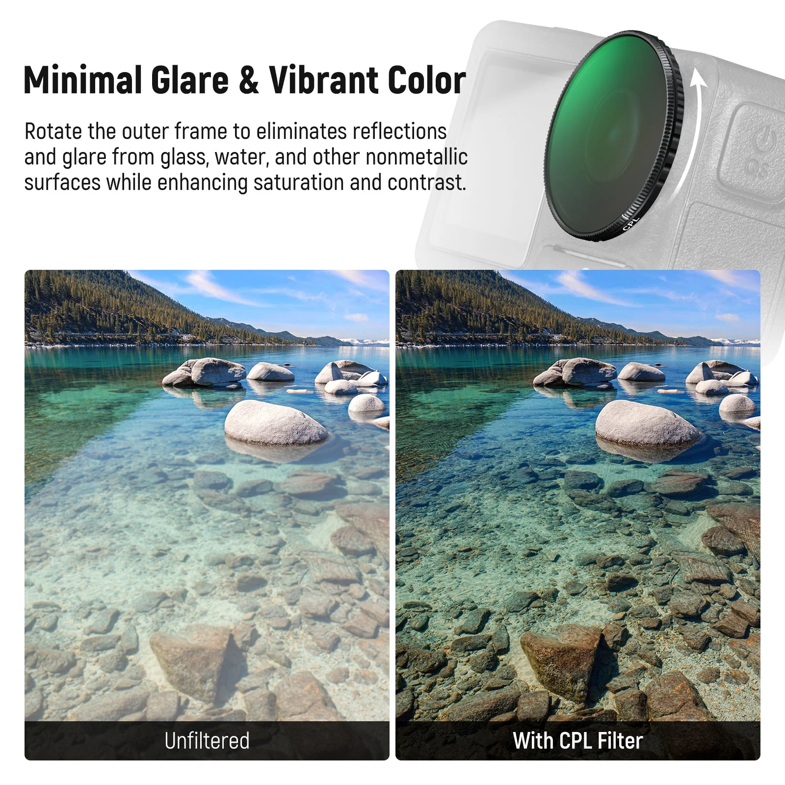NEEWER Filter Lens Set For DJI Osmo Action 5 Pro/4 - Image 6