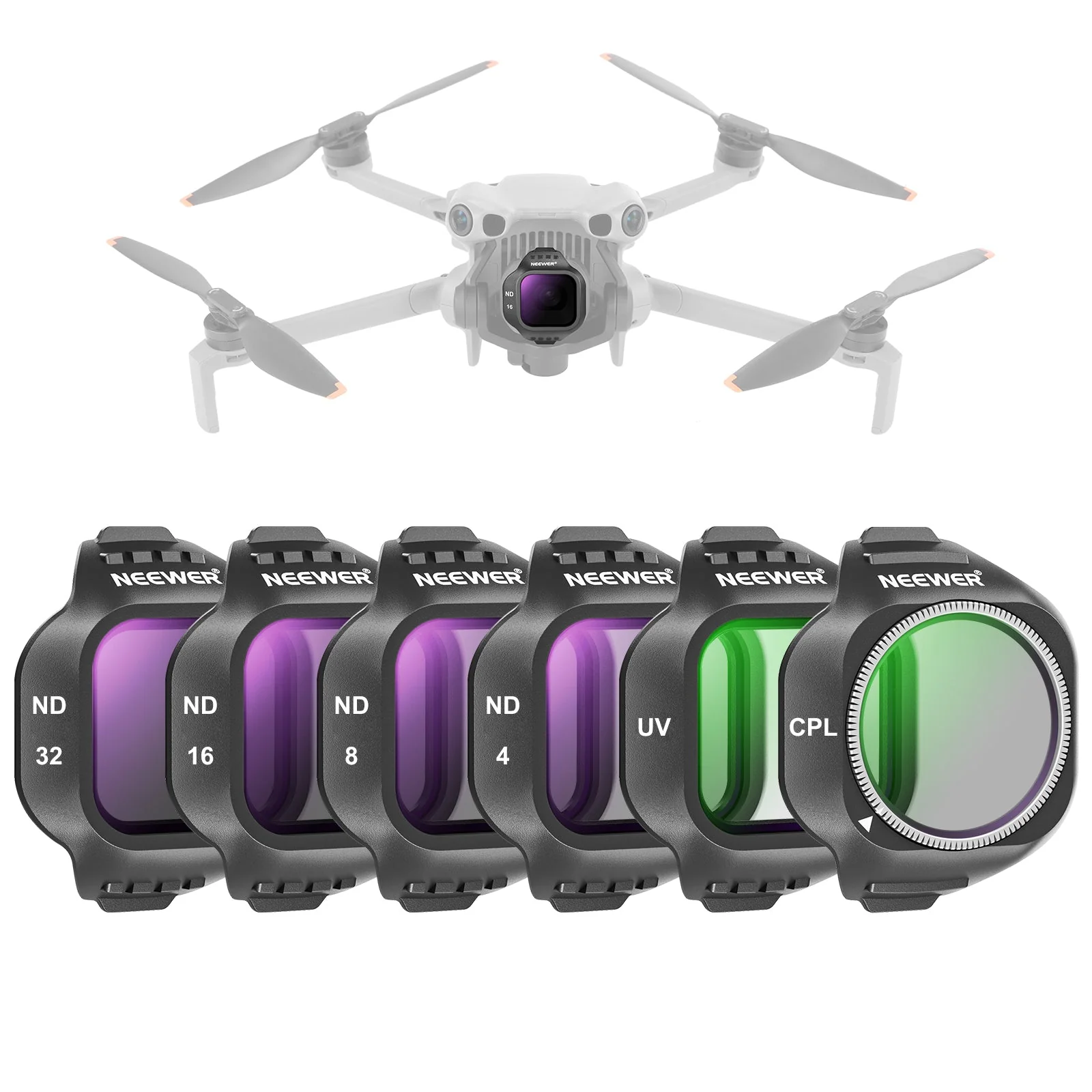 NEEWER ND/CPL/UV Filter Set Compatible with DJI Mini 5 Pro Drone - Image 27
