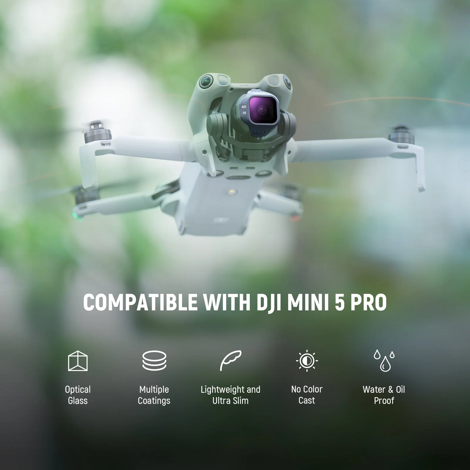 NEEWER ND/CPL/UV Filter Set Compatible with DJI Mini 5 Pro Drone - Image 37