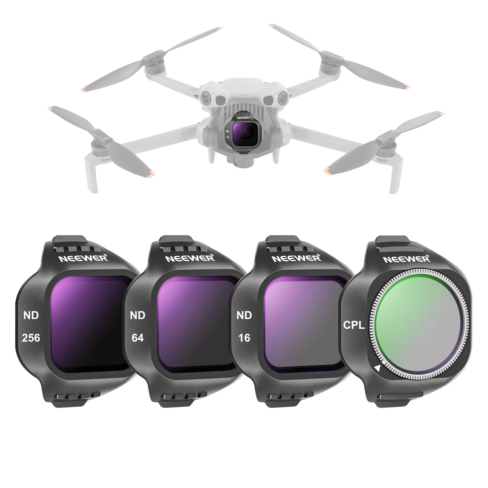 NEEWER ND/CPL/UV Filter Set Compatible with DJI Mini 5 Pro Drone - Image 9