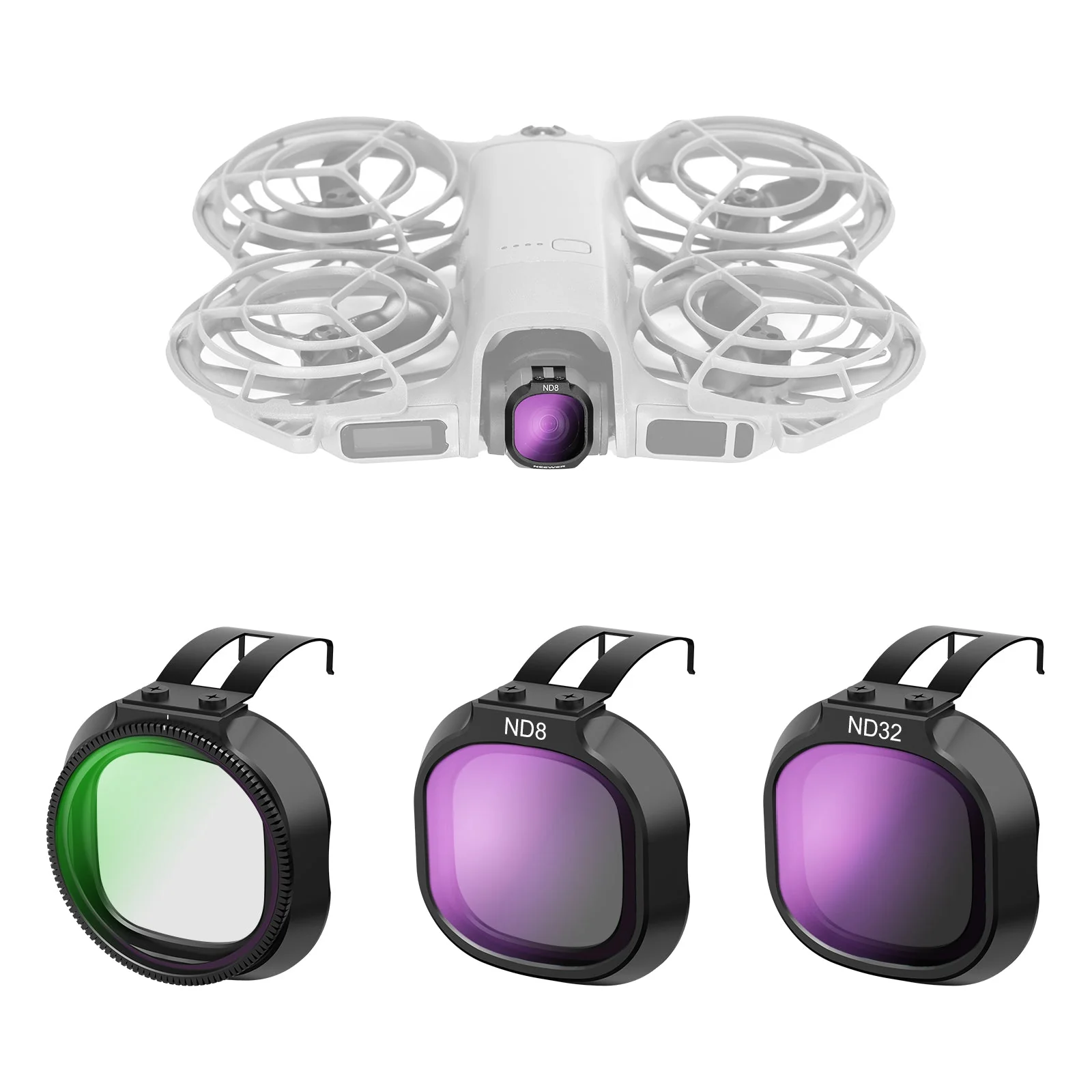 NEEWER ND/CPL/UV Filter Set Compatible with DJI NEO 2 - Image 9