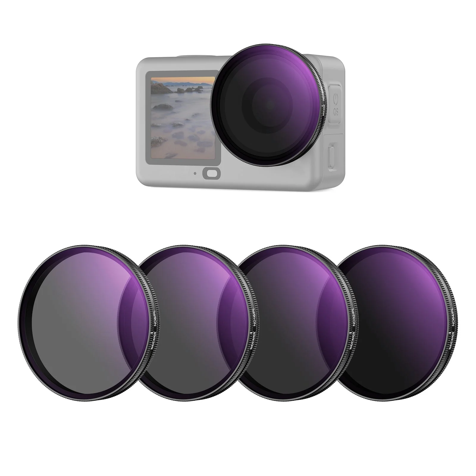 NEEWER ND/CPL Filter Set Compatible with DJI Osmo Action 6 - Image 17