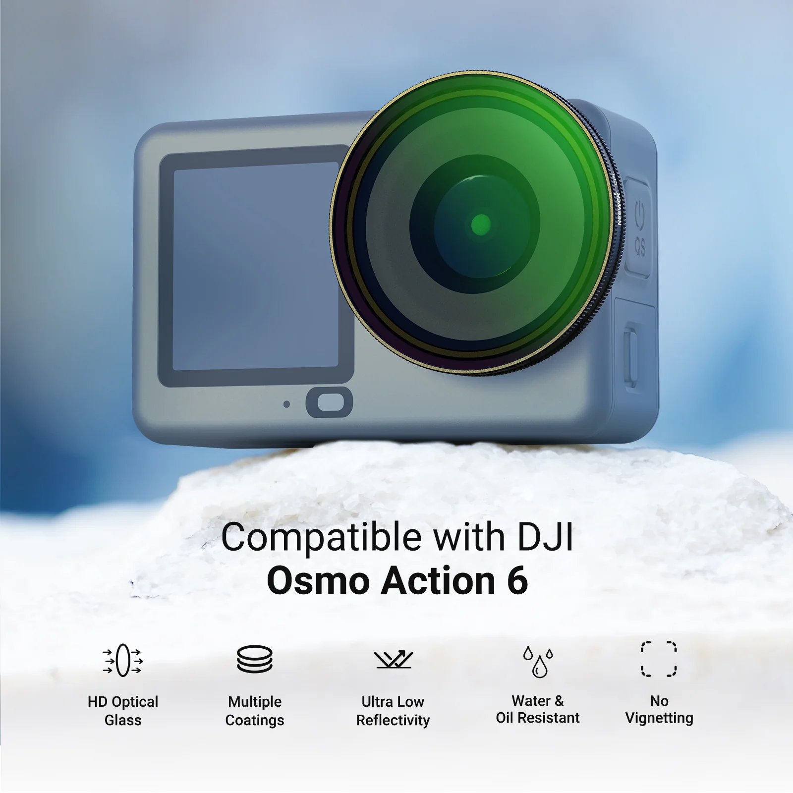 NEEWER ND/CPL Filter Set Compatible with DJI Osmo Action 6 - Image 35