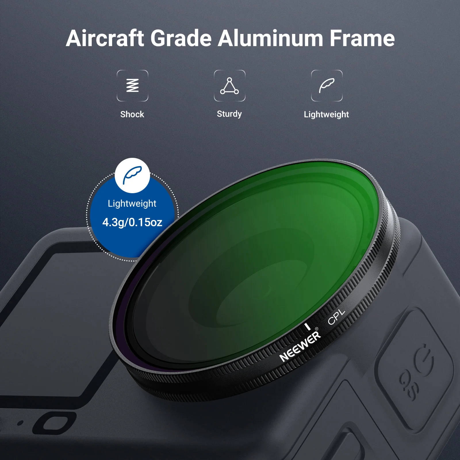 NEEWER ND/CPL Filter Set Compatible with DJI Osmo Action 6 - Image 36