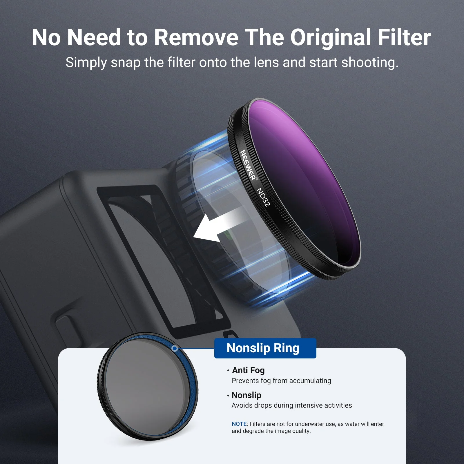 NEEWER ND/CPL Filter Set Compatible with DJI Osmo Action 6 - Image 8