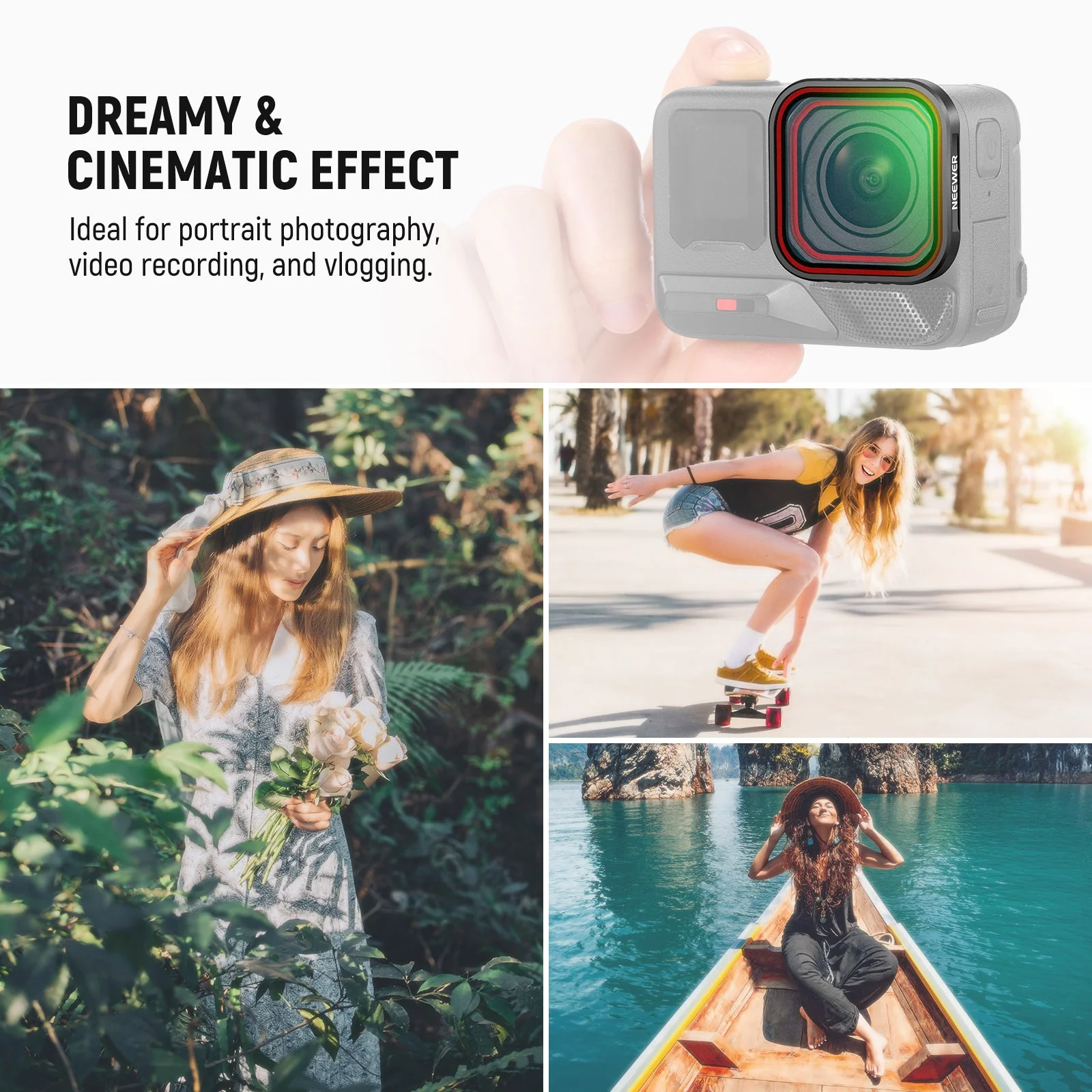 NEEWER FL-C19/FL-C20/FL-C21 Filter Set For Insta360 Ace Pro/Ace Pro 2 - Image 20