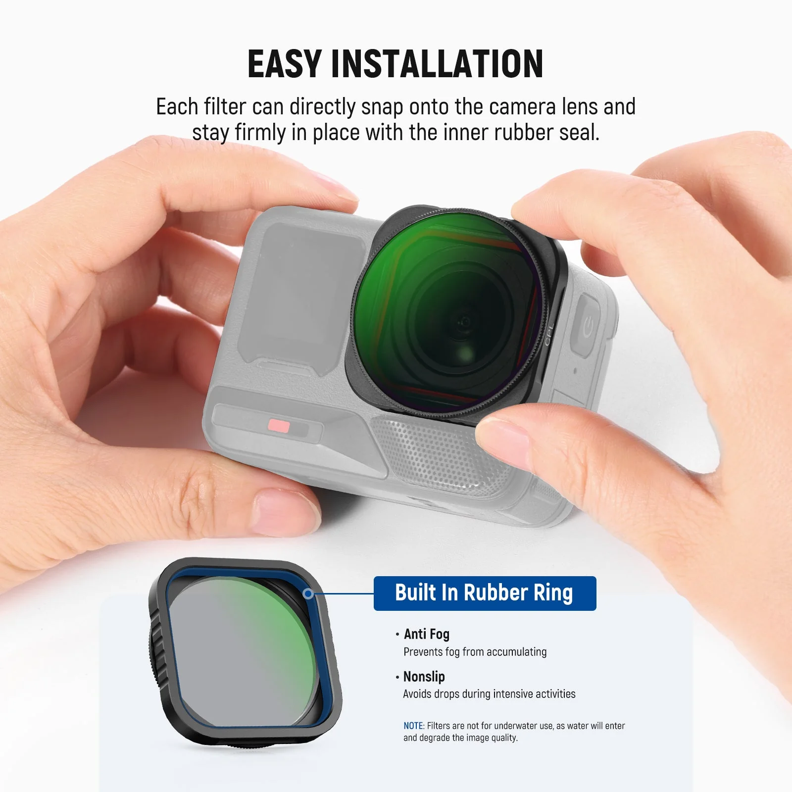 NEEWER FL-C19/FL-C20/FL-C21 Filter Set For Insta360 Ace Pro/Ace Pro 2 - Image 7