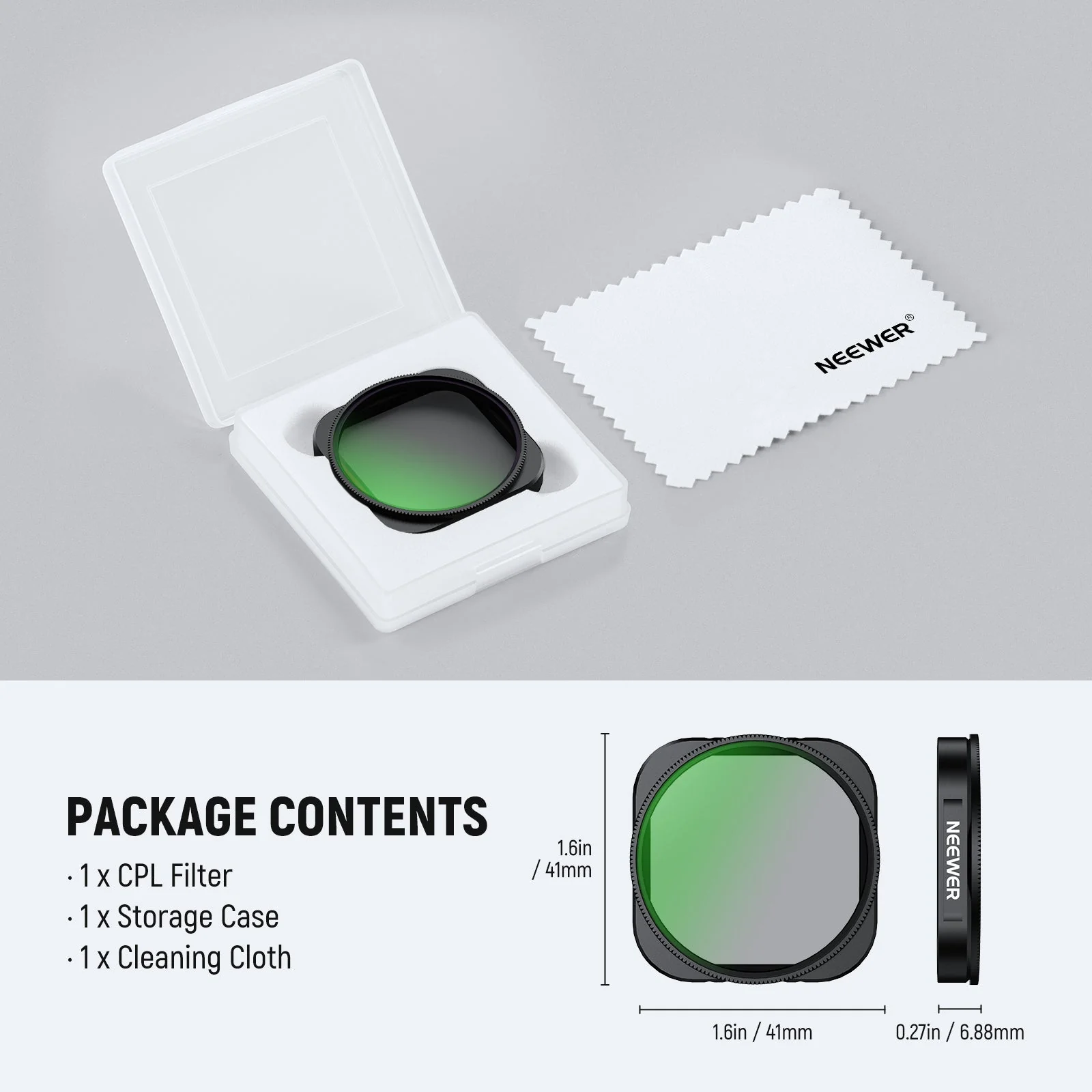 NEEWER FL-C19/FL-C20/FL-C21 Filter Set For Insta360 Ace Pro/Ace Pro 2 - Image 8