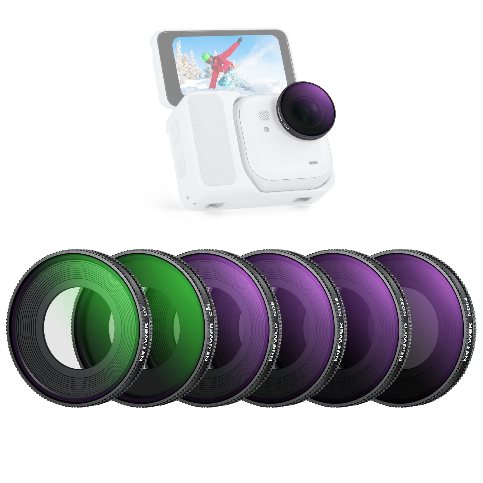 NEEWER Filter Set For Insta360 GO Ultra - Image 34