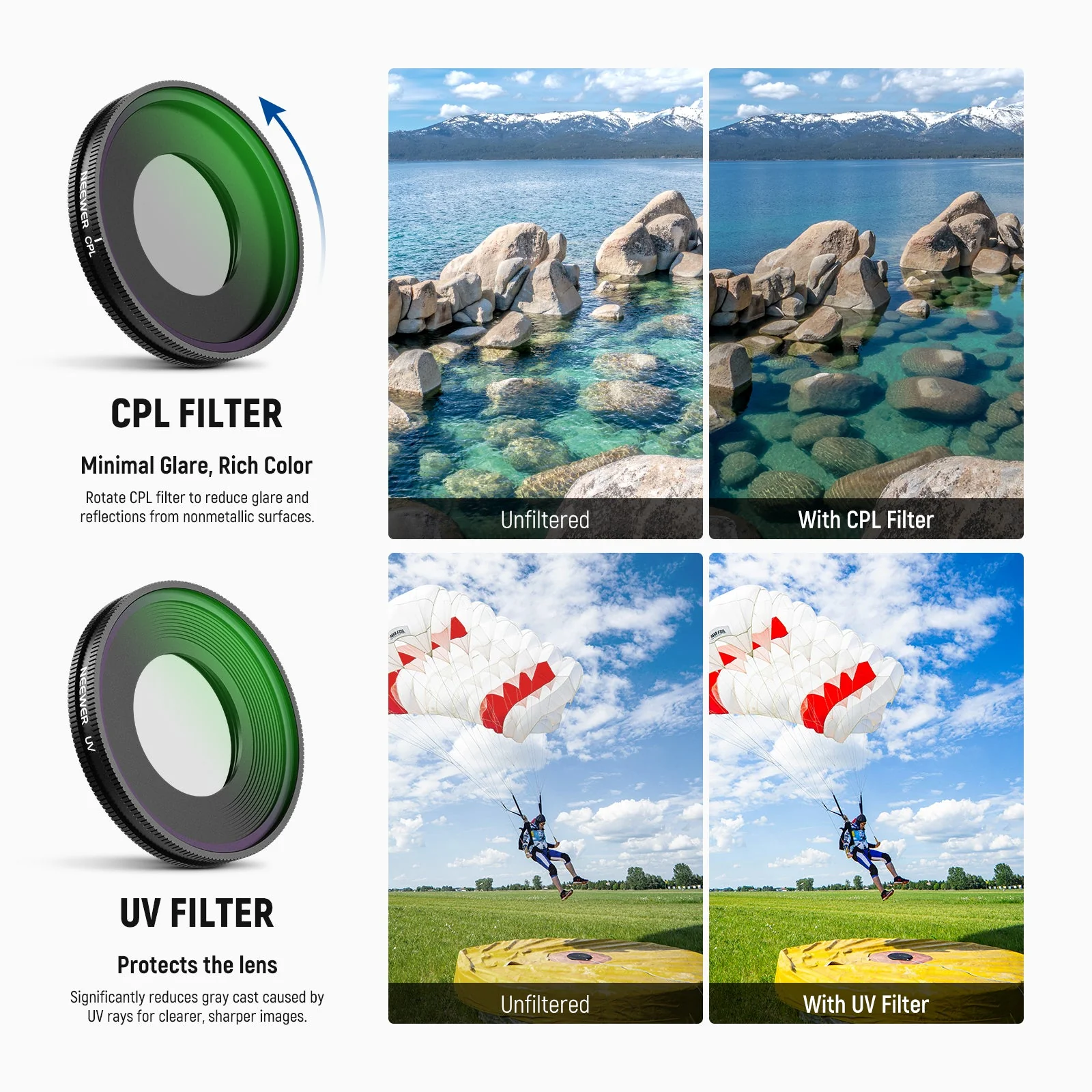 NEEWER Filter Set For Insta360 GO Ultra - Image 37