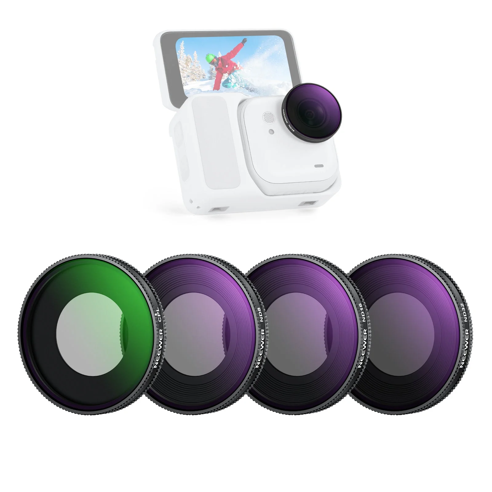 NEEWER Filter Set For Insta360 GO Ultra - Image 9