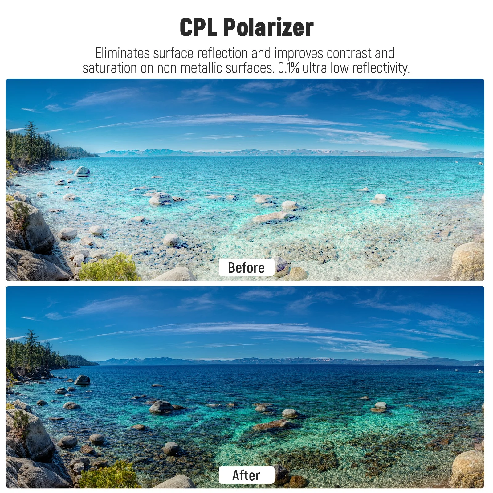 NEEWER FL-26 52mm CPL Filter With Clip for Phone/Samsung - Image 2