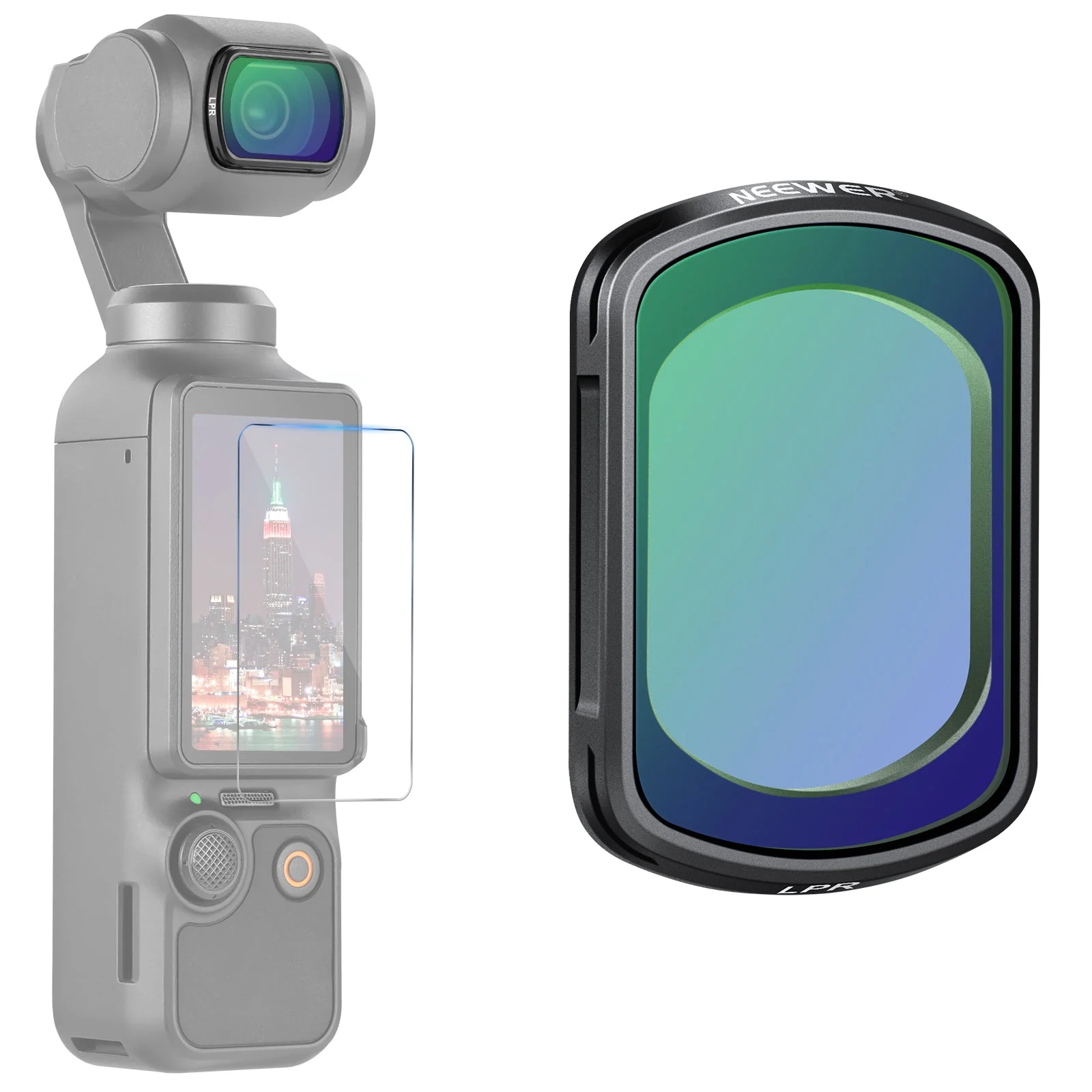 NEEWER FL-63 Light Pollution Reduction Filter For Pocket 3 / Pocket 4