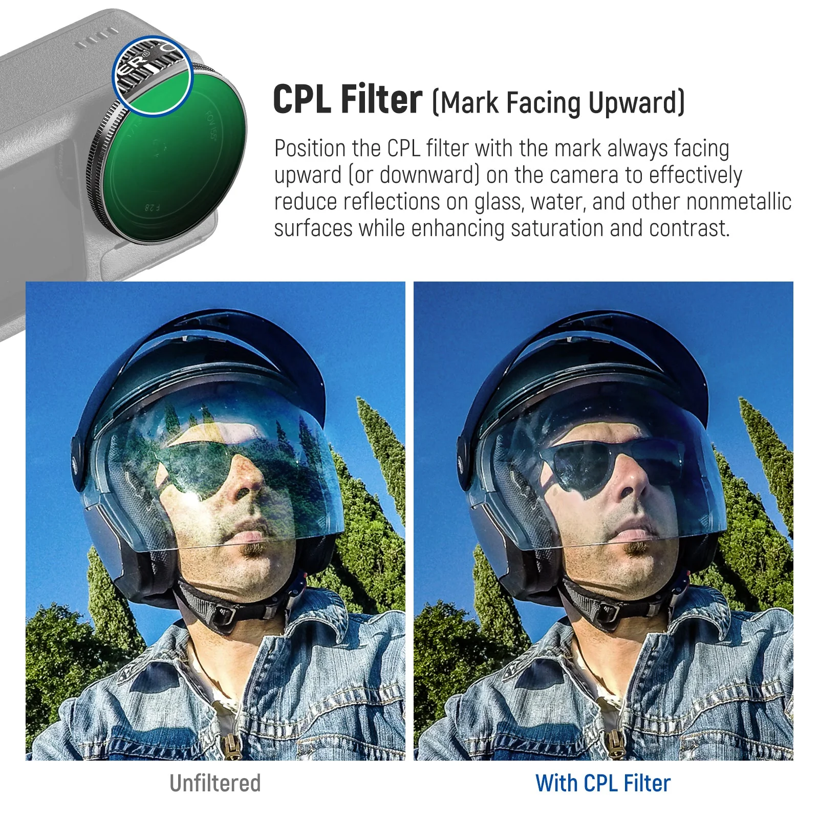 NEEWER FL-A98 6 Pack ND Filter Set For DJI Osmo Action 5 Pro/4/3 - Image 5