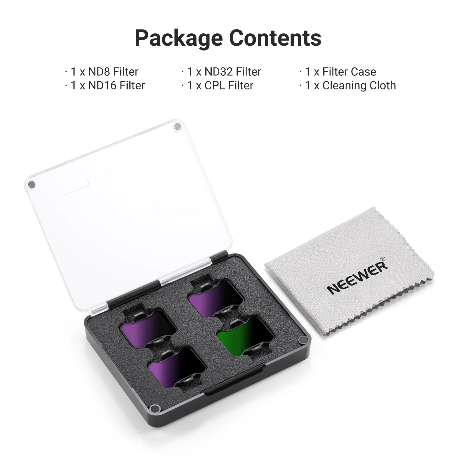 NEEWER 4-Pack Filter Set for DJI Avata 2 - Image 16