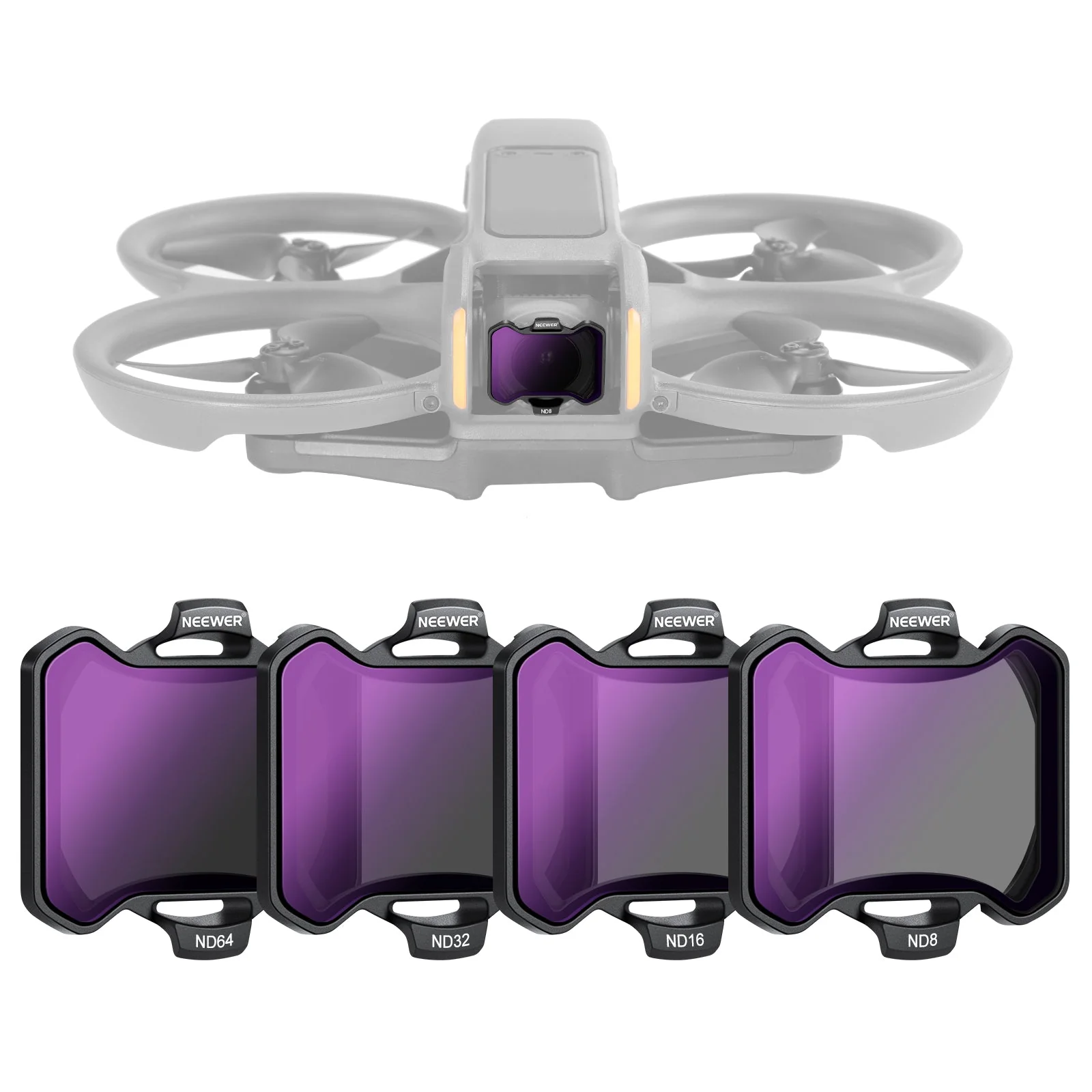 NEEWER 4-Pack Filter Set for DJI Avata 2 - Image 17
