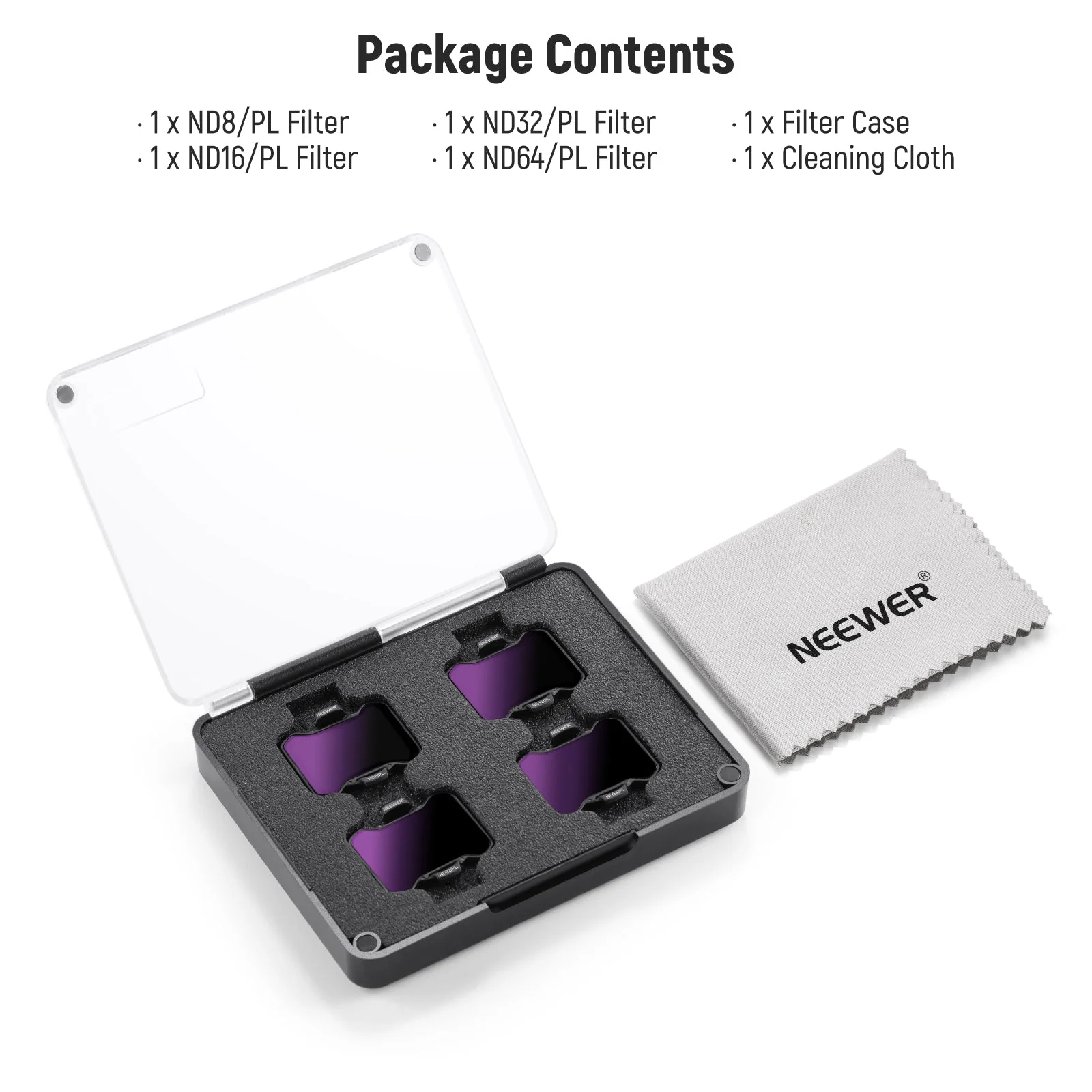 NEEWER 4-Pack Filter Set for DJI Avata 2 - Image 8