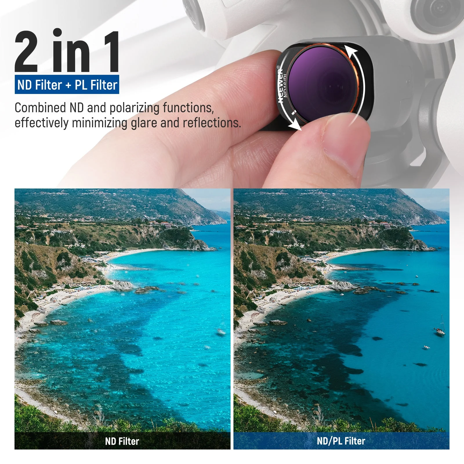 NEEWER FL-B05 14-Pack Filter Set for DJI Mini 4 Pro - Image 4