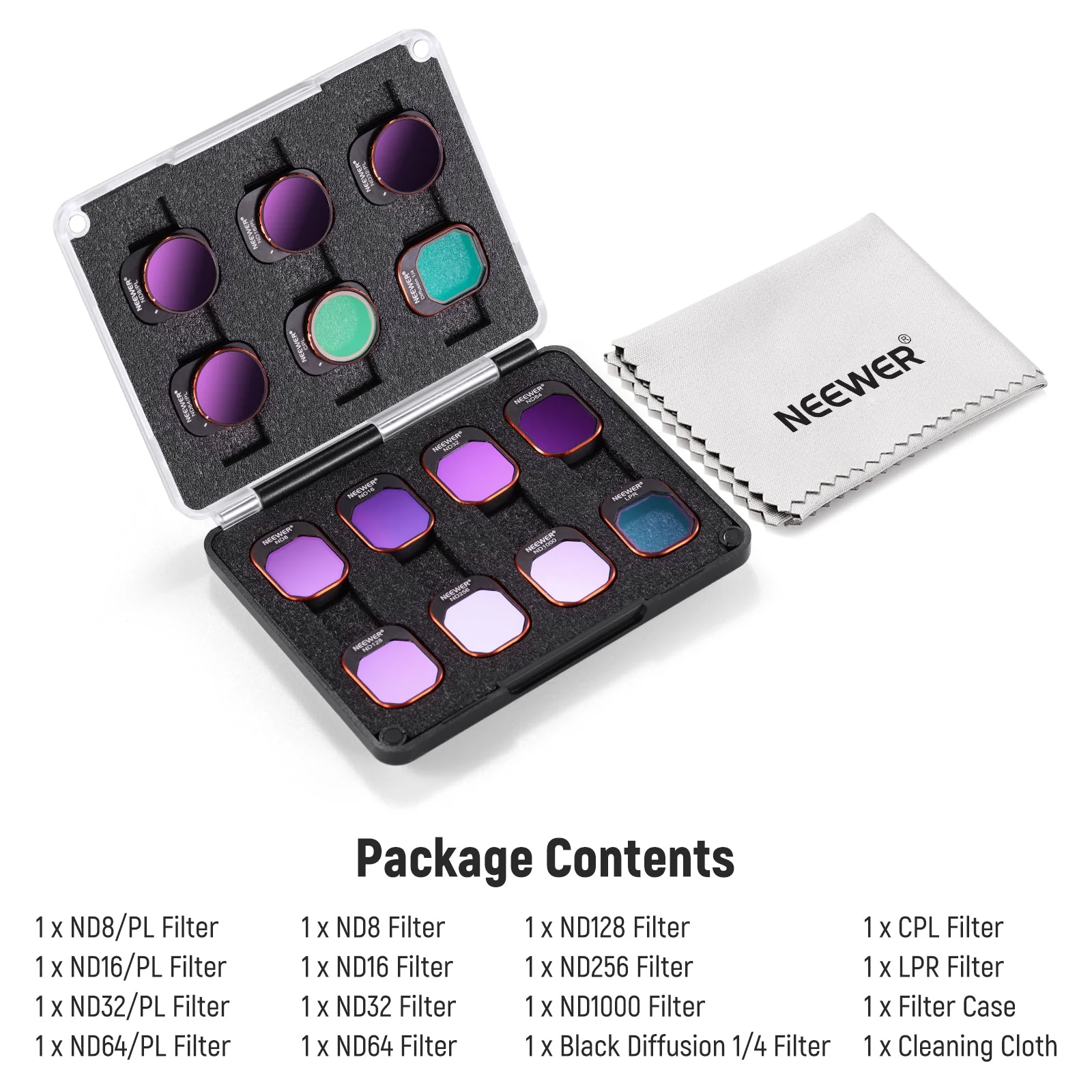 NEEWER FL-B05 14-Pack Filter Set for DJI Mini 4 Pro - Image 9