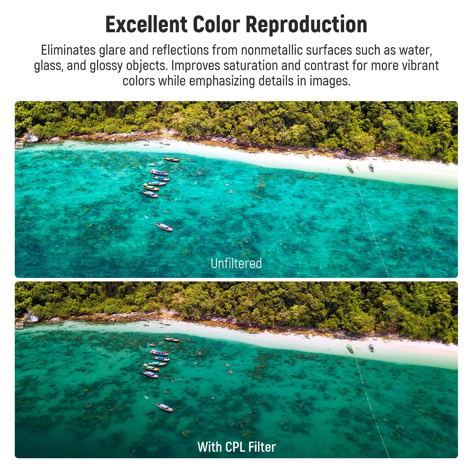 NEEWER FL-B13 CPL Filter For DJI Mini 4 Pro Drone - Image 4
