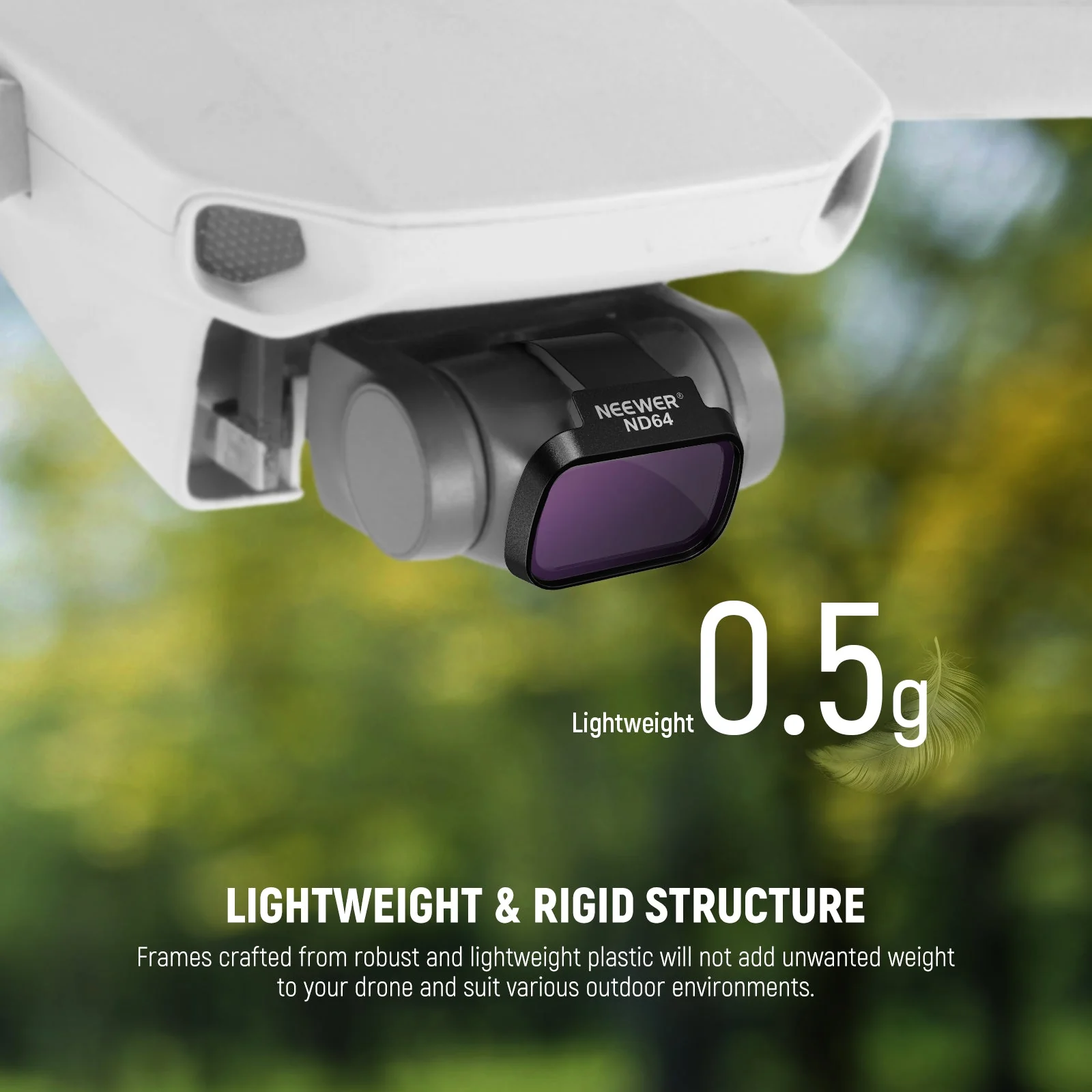 NEEWER ND/CPL/UV Filters Set For DJI Mini 4K/2/Mavic/SE/2 SE - Image 6