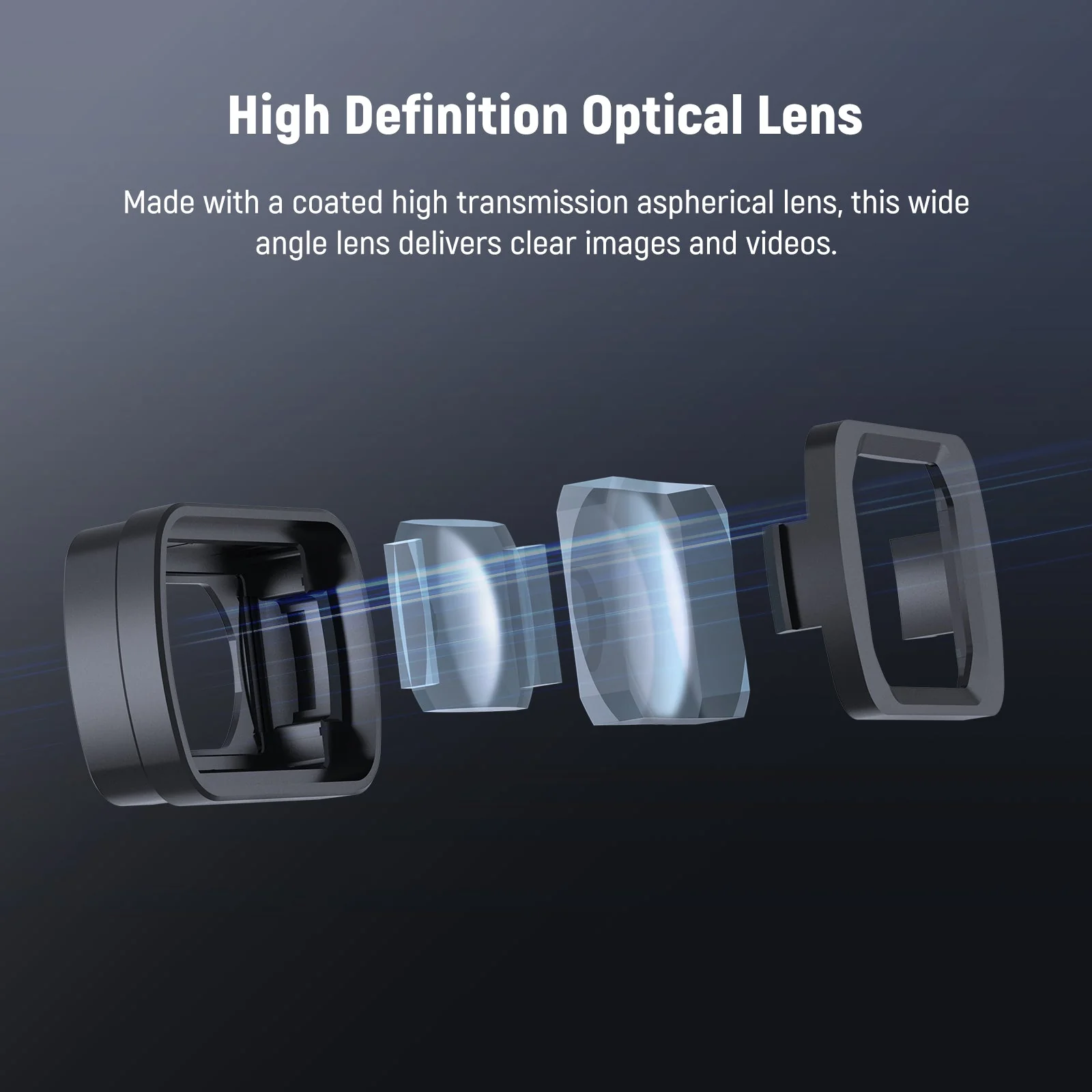 NEEWER FL-B34 0.75X Wide Angle & 2X Macro Lens Set for Pocket 3 / Pocket 4 - Image 5