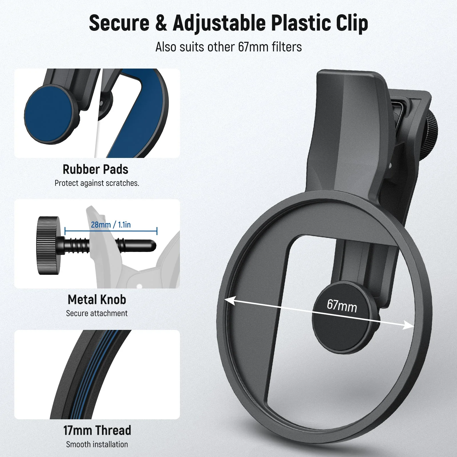 NEEWER FL-B37/FL-B38 67mm Filter Set For Smartphone - Image 6