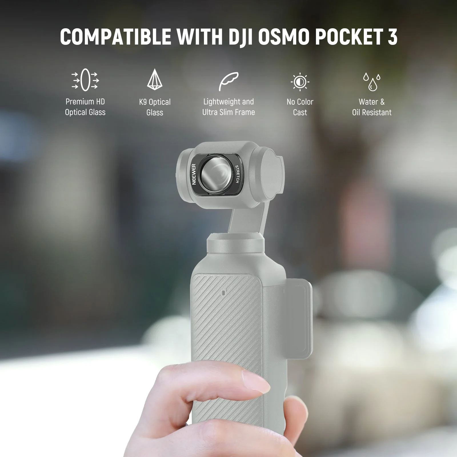 NEEWER Cinematic Effect Filter For DJI Osmo Pocket 3 / Pocket 4 - Image 19